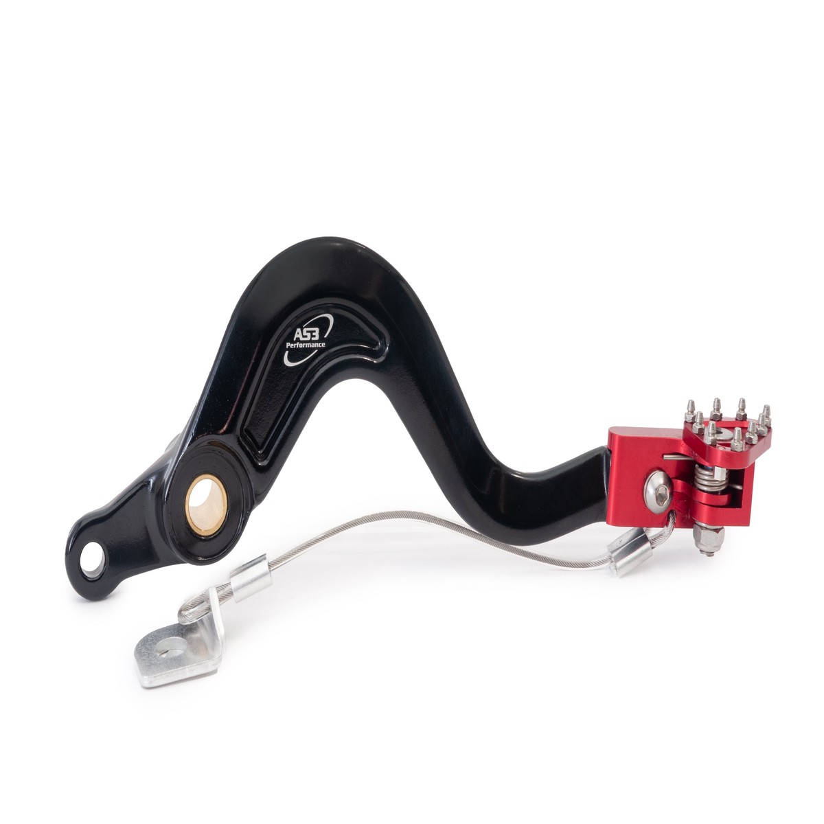 GAS GAS EC 125 200 250 300 1998-2011 AS3 FORGED REAR BRAKE LEVER PEDAL RED