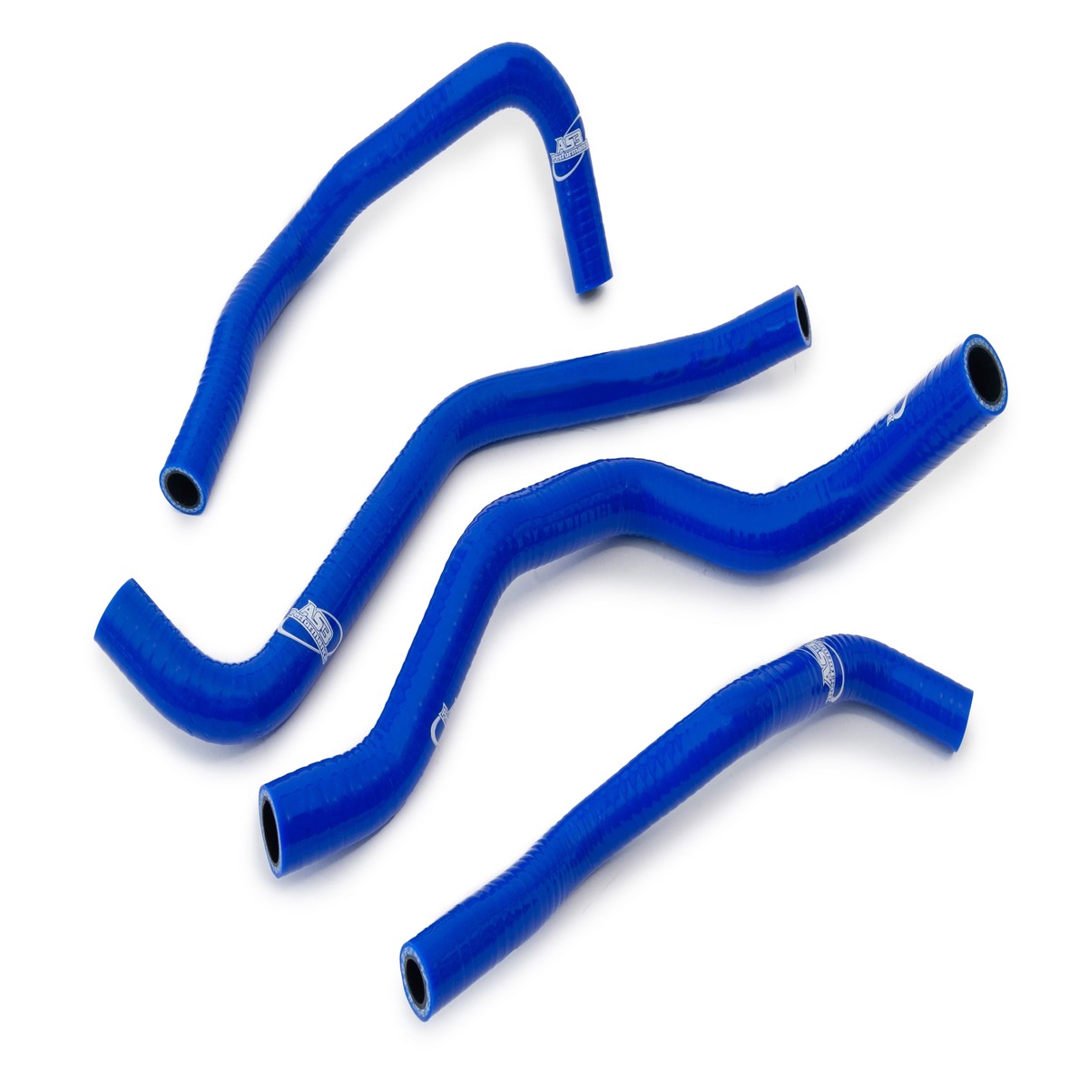 HONDA CBR 500 R 2013-2025 AS3 PERFORMANCE SILICONE RADIATOR HOSES BLUE
