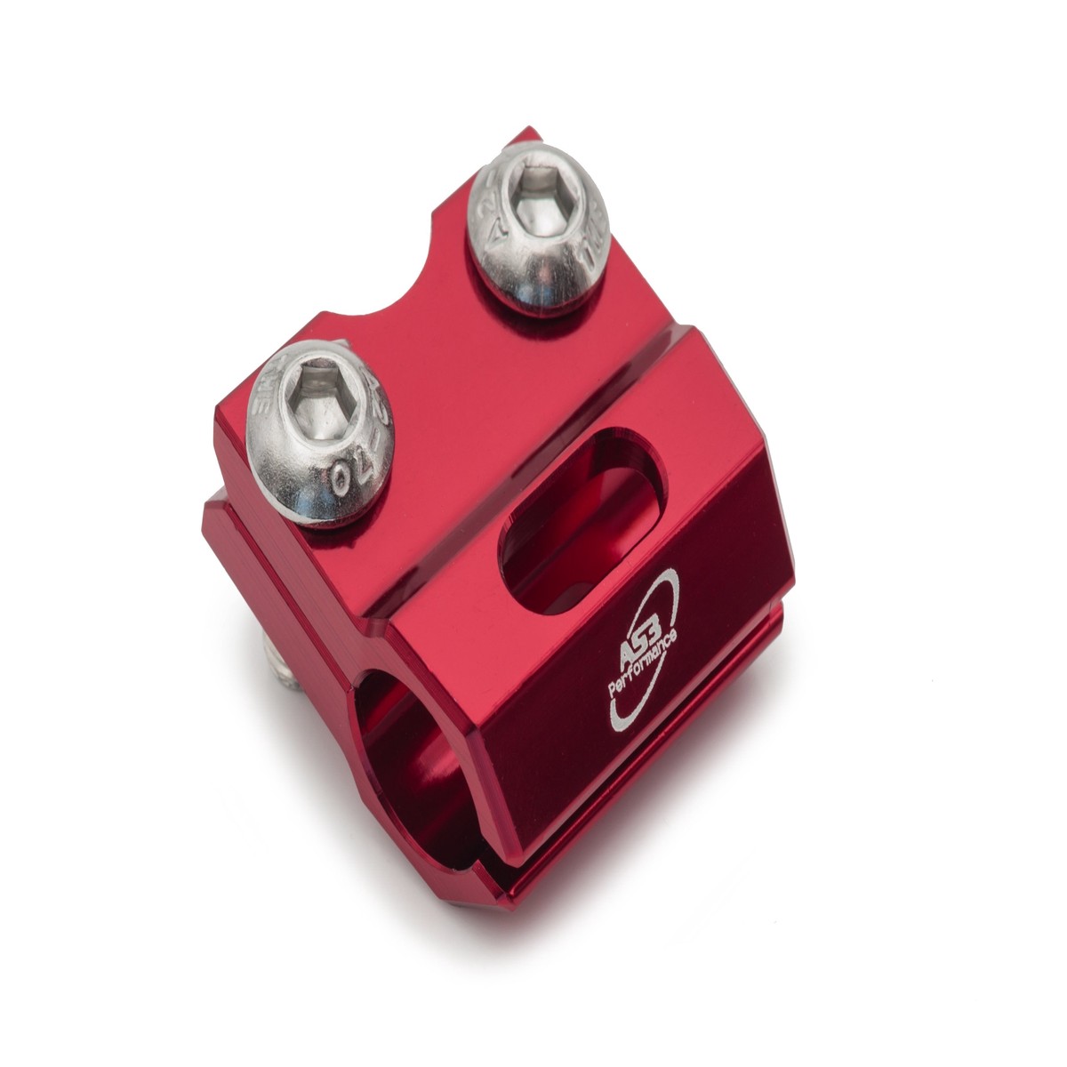HONDA CR 80 85 1996-2007 CR 125 CR 250 1990-2003 CRF 150 R 2007-2025 AS3 FRONT BRAKE LINE CLAMP RED