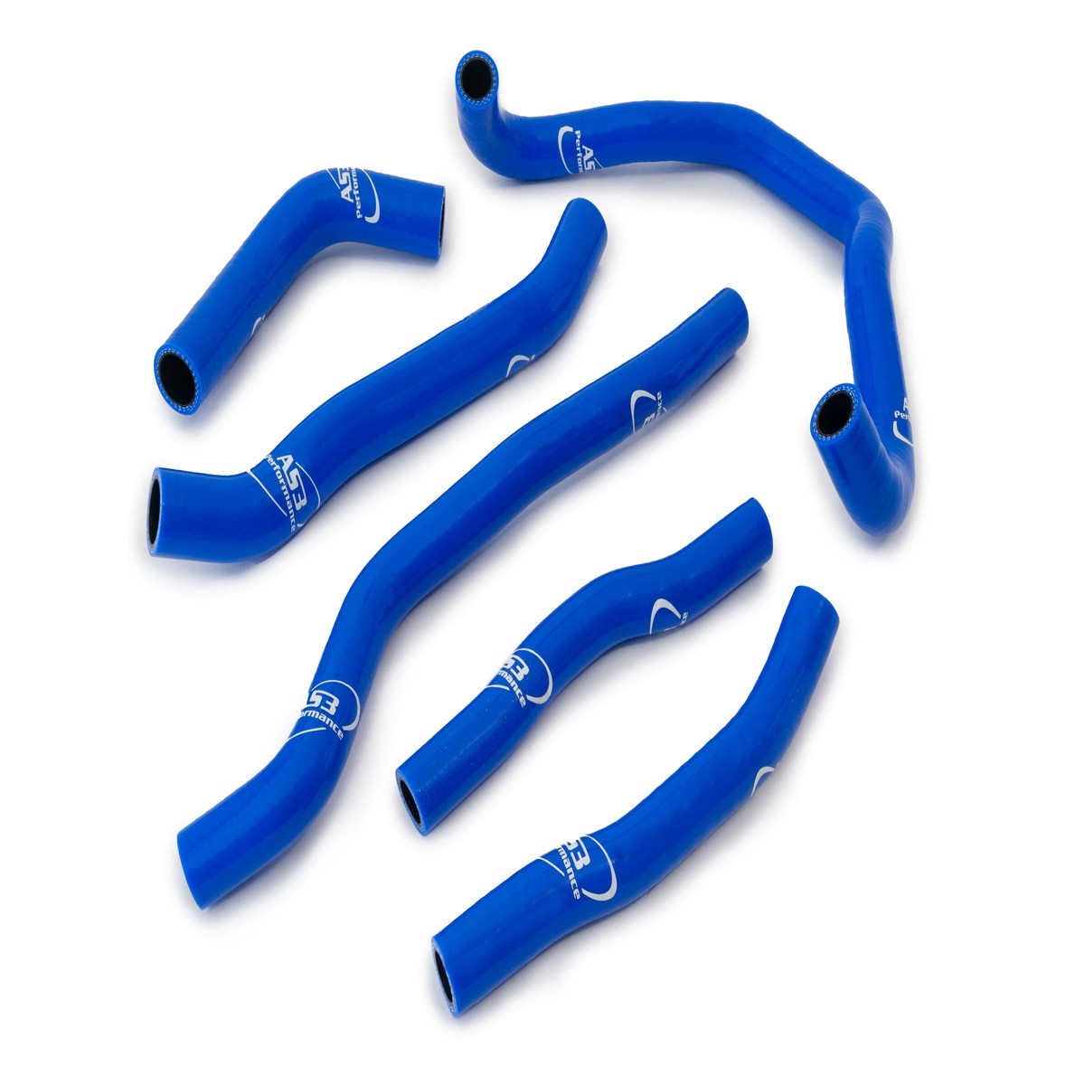 HONDA CRF 1000 L AFRICA TWIN 2016-2019 AS3 PERFORMANCE SILICONE RADIATOR HOSES BLUE