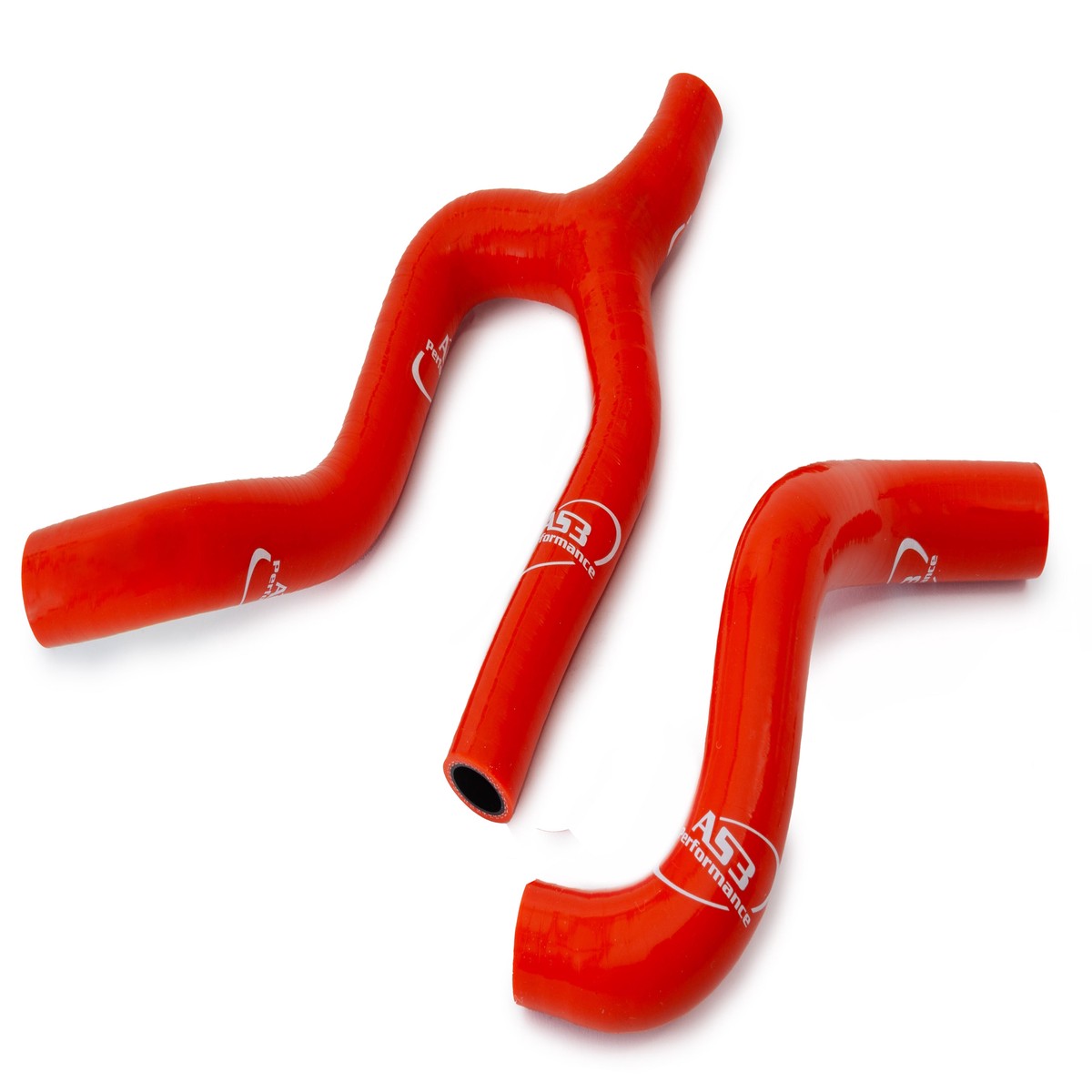KTM 350 SX-F 2019-2022 350 XC-F 2019-2022 AS3 PERFORMANCE SILICONE RADIATOR HOSES ORANGE