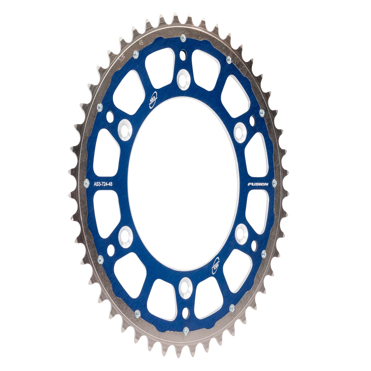 YAMAHA YZ 125 250 YZ WR 250 426 450 F 1999-2026 AS3 FACTORY REAR SPROCKET 520 48T BLUE