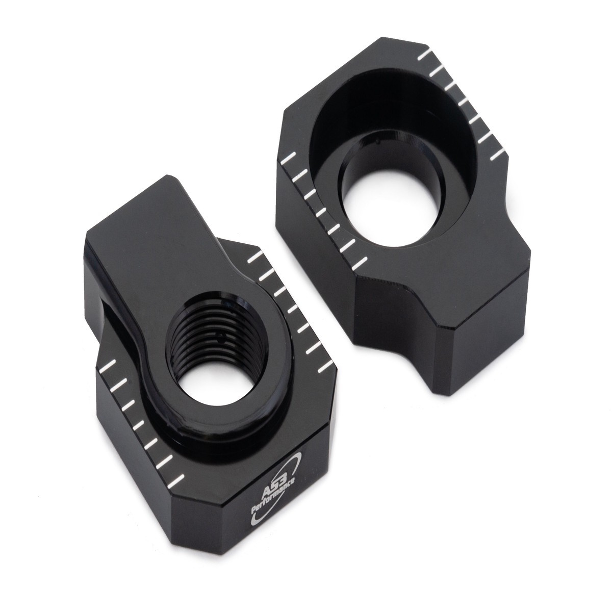 BETA 125 200 250 300 350 390 430 480 RR XTRAINER AS3 CHAIN ADJUSTER REAR AXLE BLOCKS BLACK