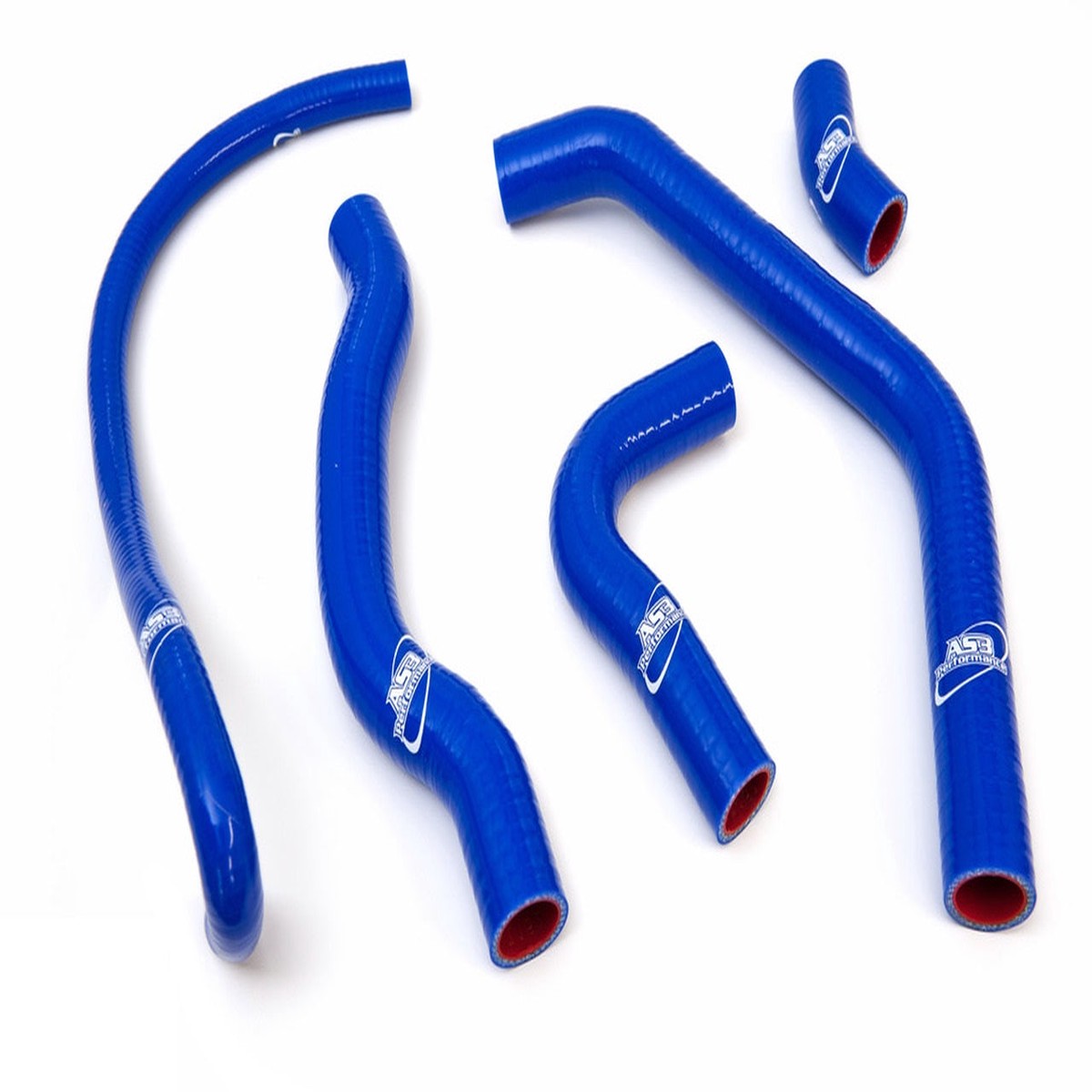 HONDA CBR 600 F3 1995-1998 AS3 PERFORMANCE SILICONE RADIATOR HOSES BLUE