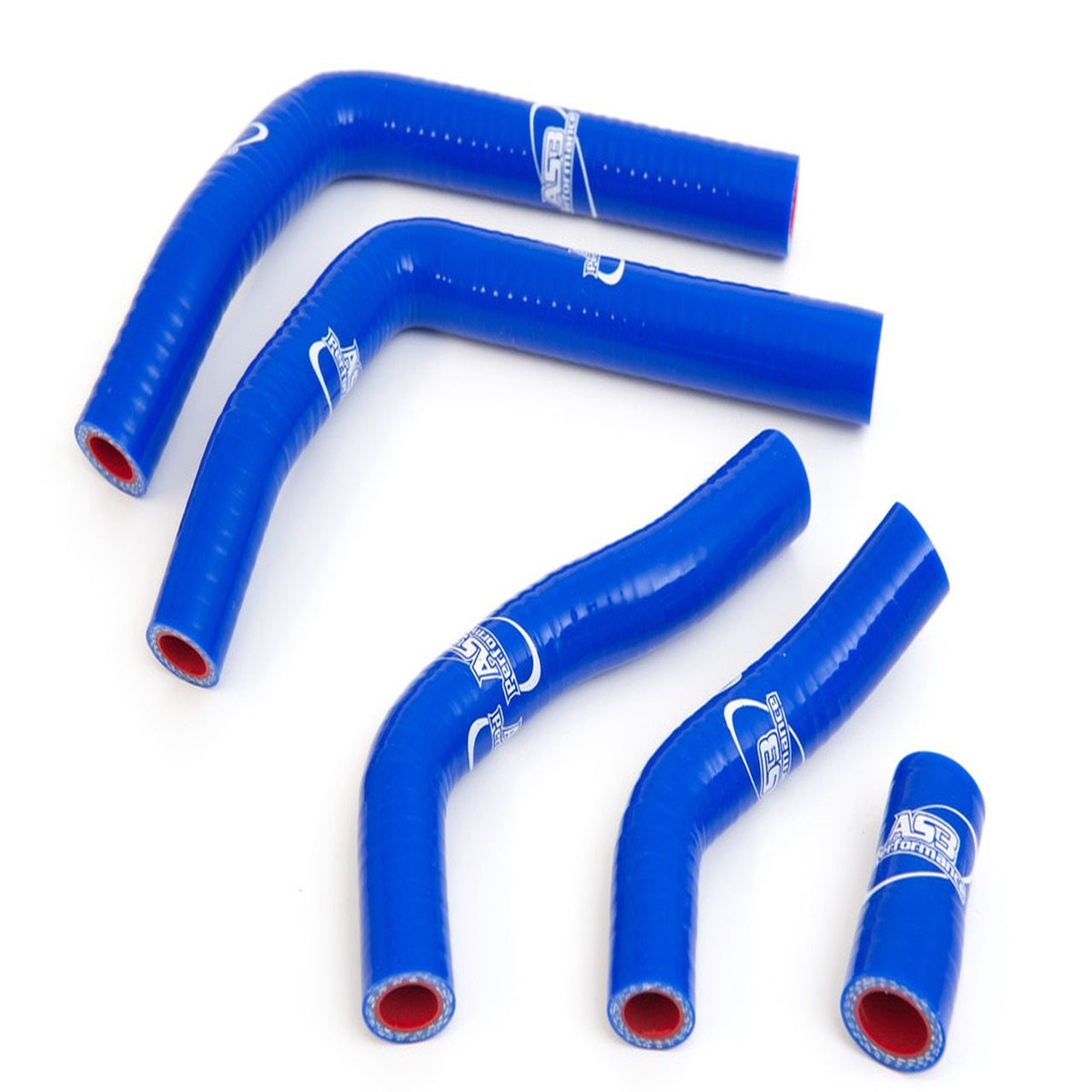 HONDA CR 125 2005-2008 AS3 PERFORMANCE SILICONE RADIATOR HOSES BLUE