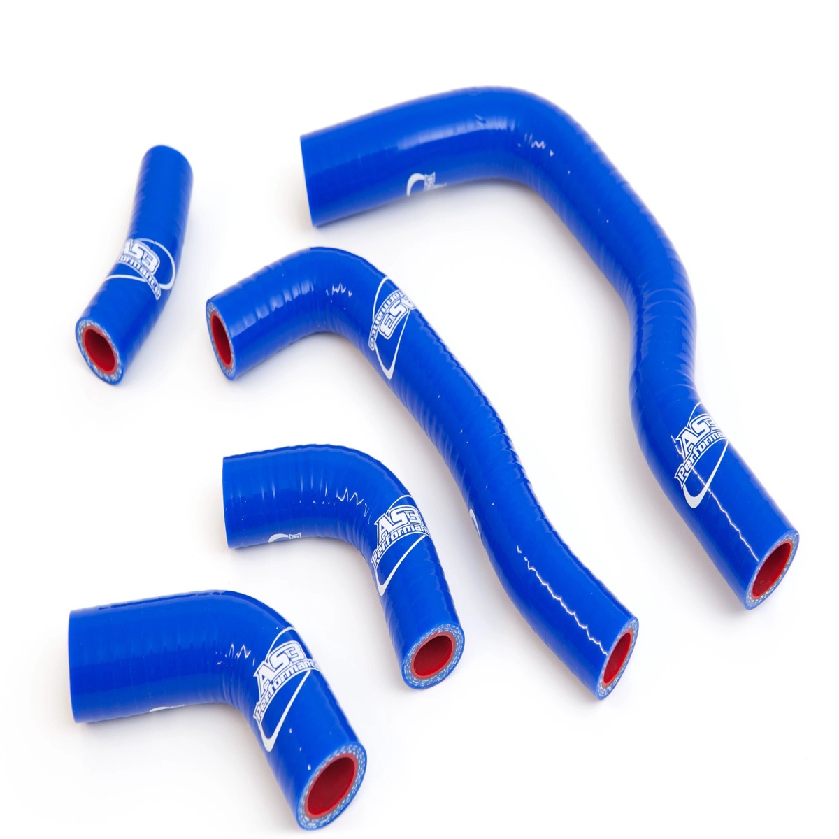 HONDA CRF 450 R 2005 AS3 PERFORMANCE SILICONE RADIATOR HOSES BLUE