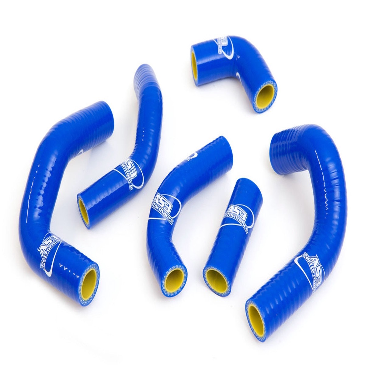 HUSQVARNA TE TC 250 2001-2009 AS3 PERFORMANCE SILICONE RADIATOR HOSES BLUE