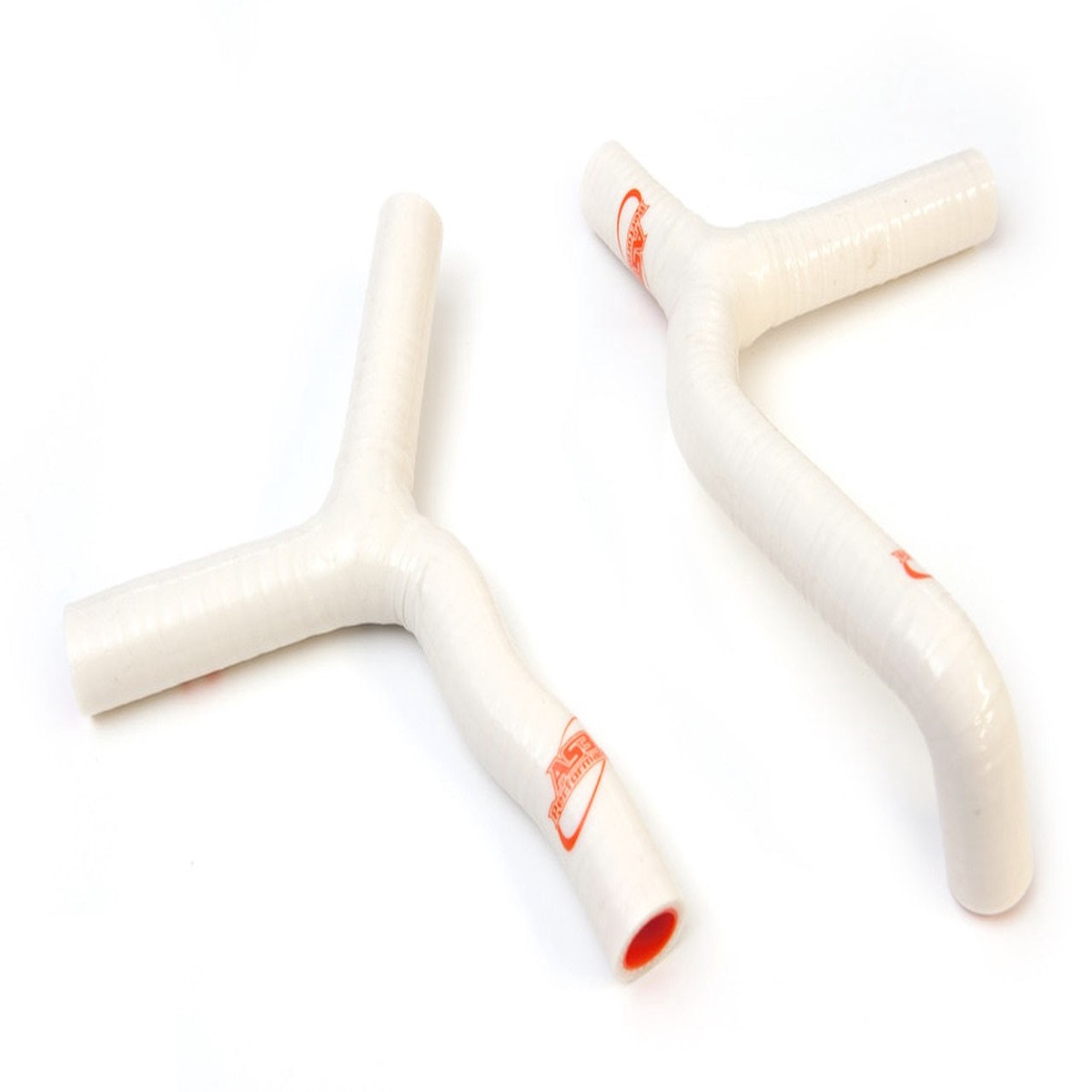 KTM 85 SX 2003-2012 AS3 PERFORMANCE SILICONE RADIATOR HOSES WHITE