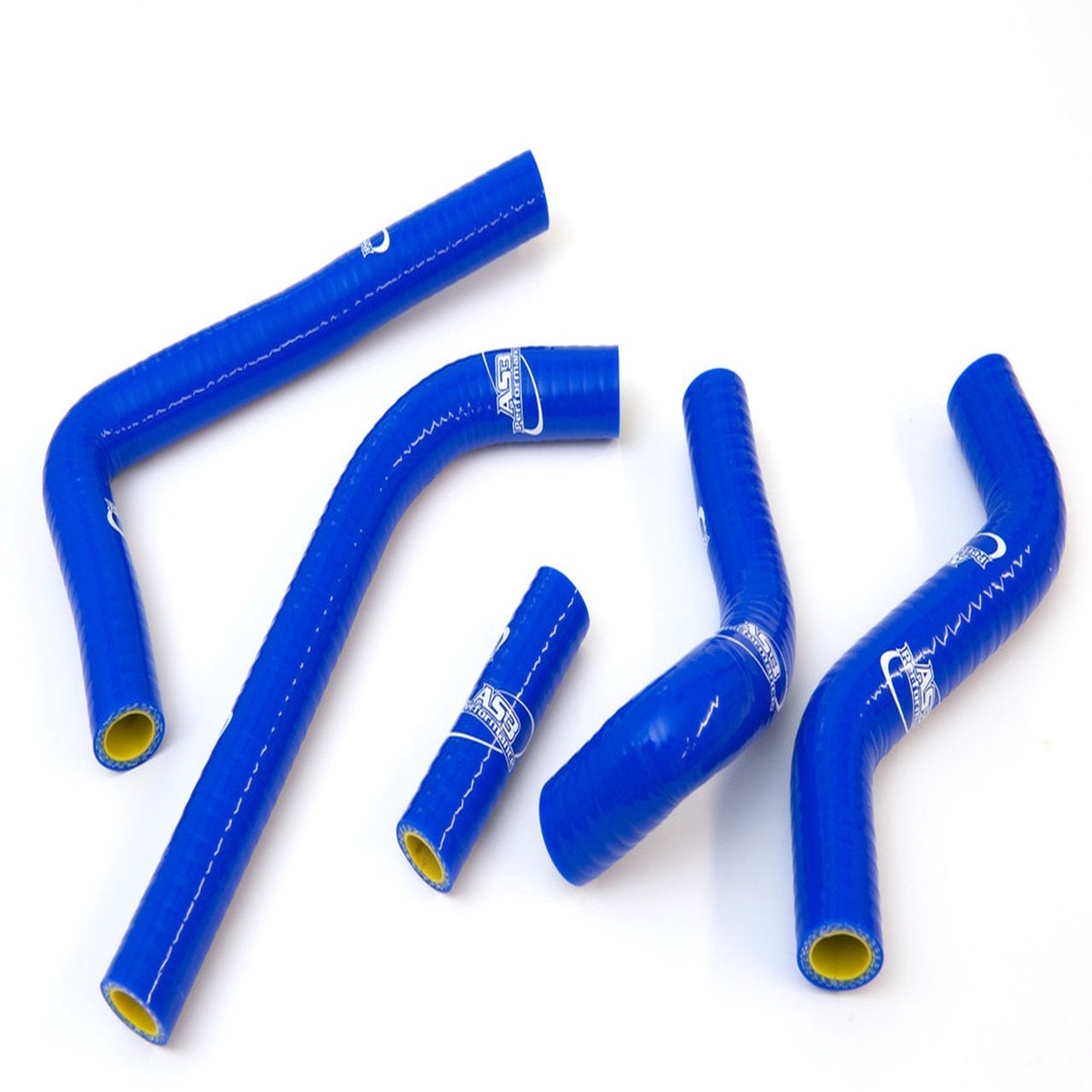 SUZUKI RMZ 450 2008-2014 AS3 PERFORMANCE SILICONE RADIATOR HOSES BLUE