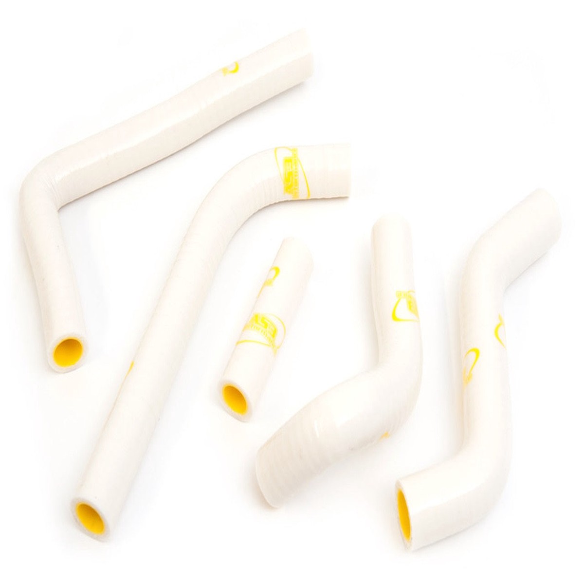 SUZUKI RMZ 450 2008-2014 AS3 PERFORMANCE SILICONE RADIATOR HOSES WHITE