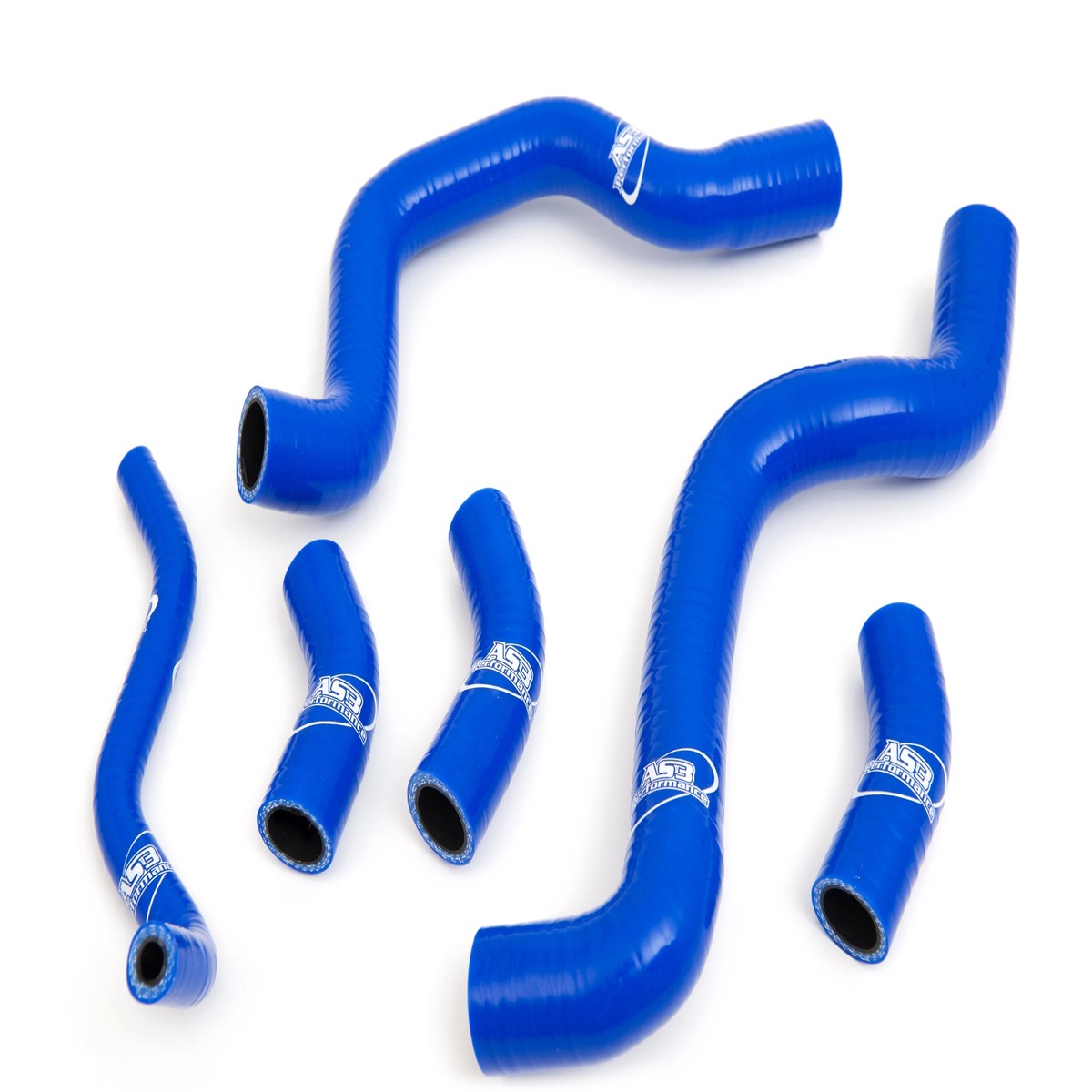 SUZUKI SV 650 2003-2014 AS3 PERFORMANCE SILICONE RADIATOR HOSES BLUE