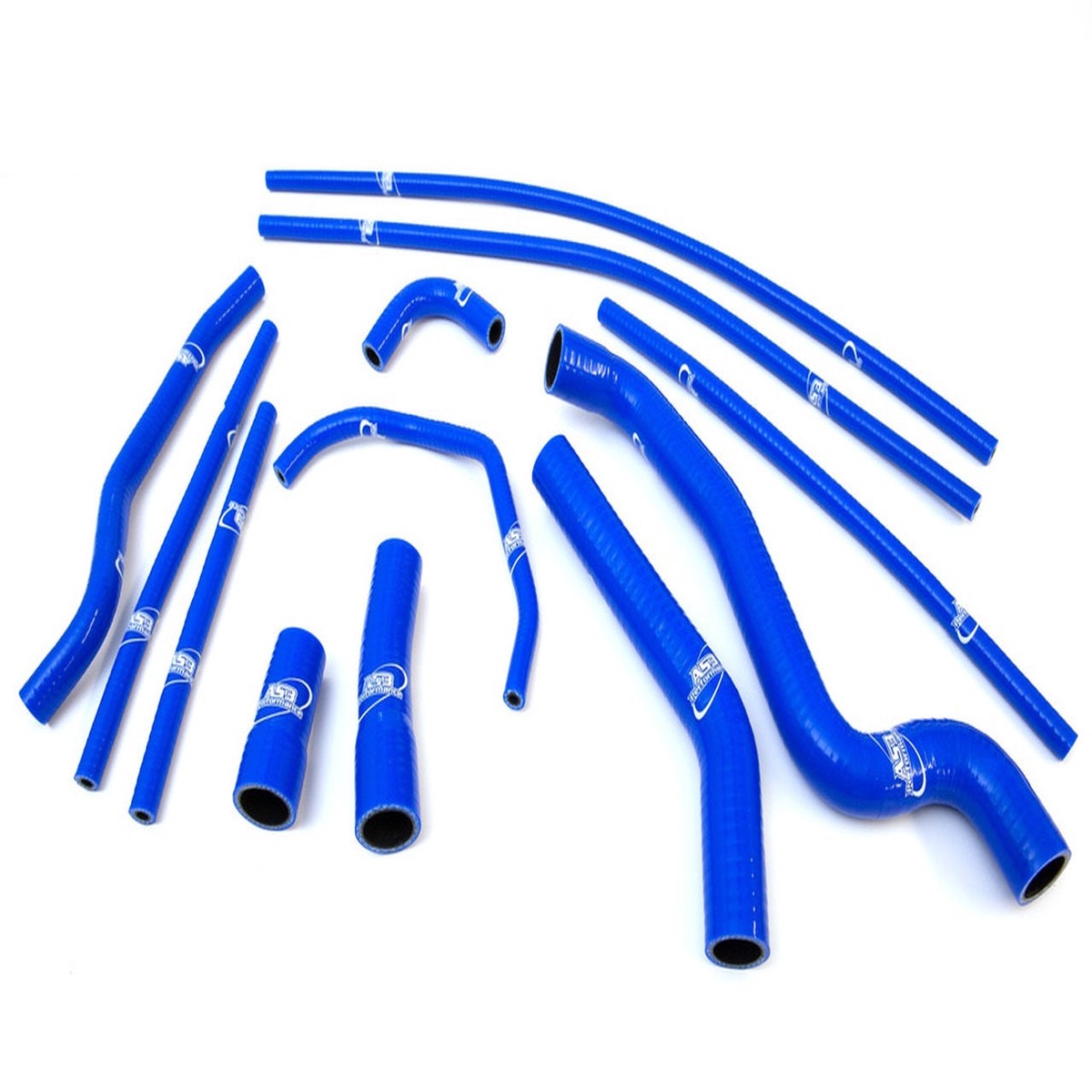 YAMAHA FZ1 1000 FAZER 2006-2011 AS3 PERFORMANCE SILICONE RADIATOR HOSES BLUE