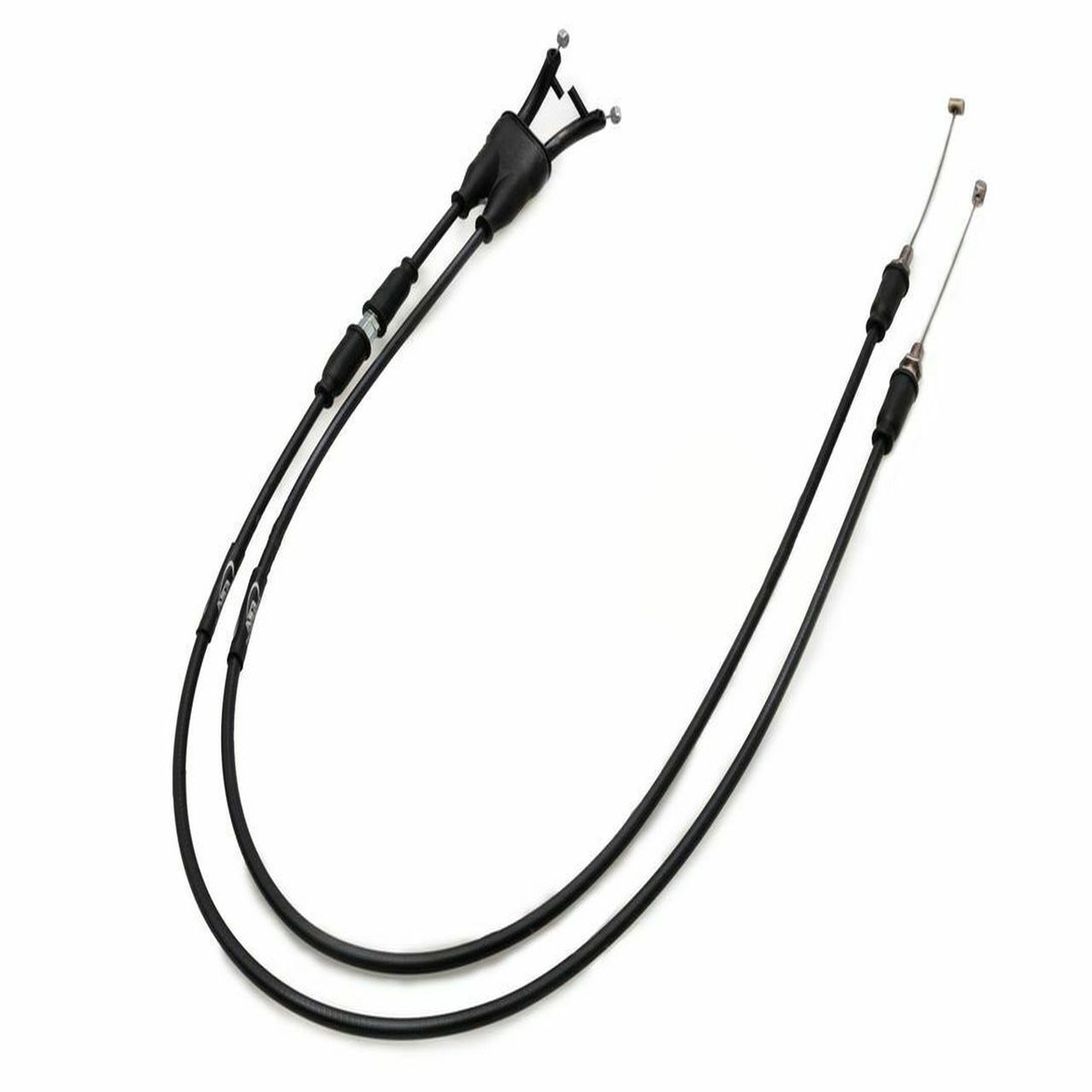 YAMAHA TDM 850 1996-1998 AS3 VENHILL FEATHERLIGHT THROTTLE CABLES BLACK