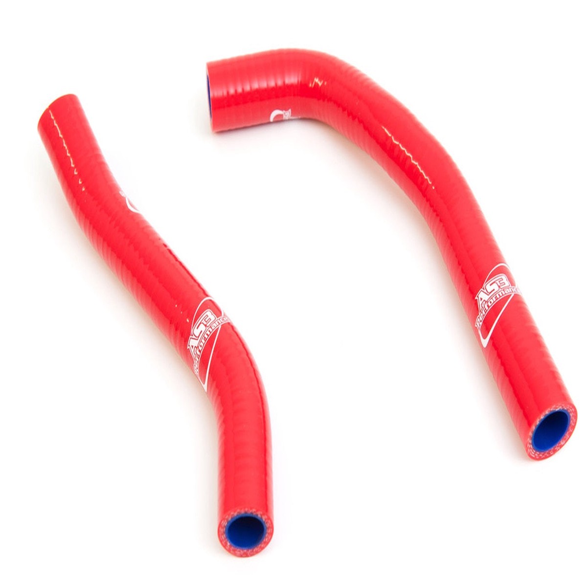 YAMAHA YZ 85 1997-2018 AS3 PERFORMANCE SILICONE RADIATOR HOSES RED
