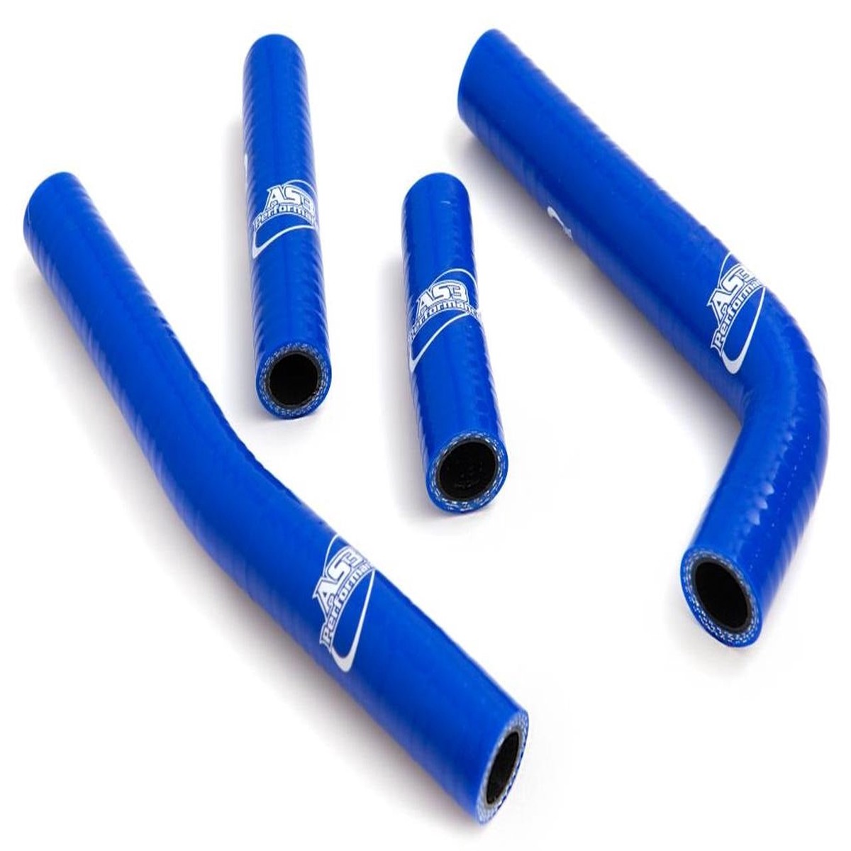 YAMAHA YZ WR 400 426 F 1998-2002 AS3 PERFORMANCE SILICONE RADIATOR HOSES BLUE