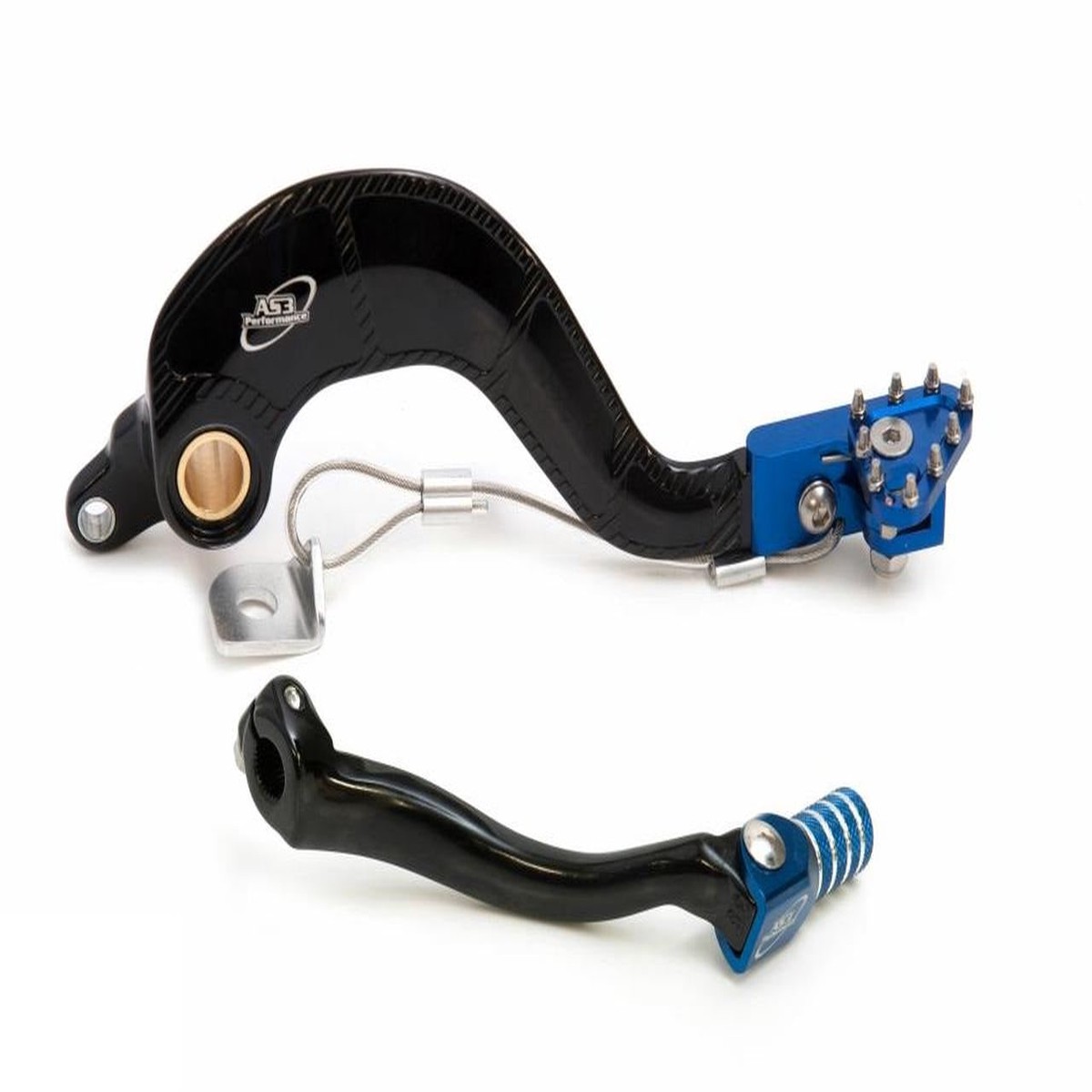AS3 FORGED GEAR LEVER & REAR BRAKE PEDAL COMBO | YAMAHA YZ 250 400 426 450 F 1998-2004