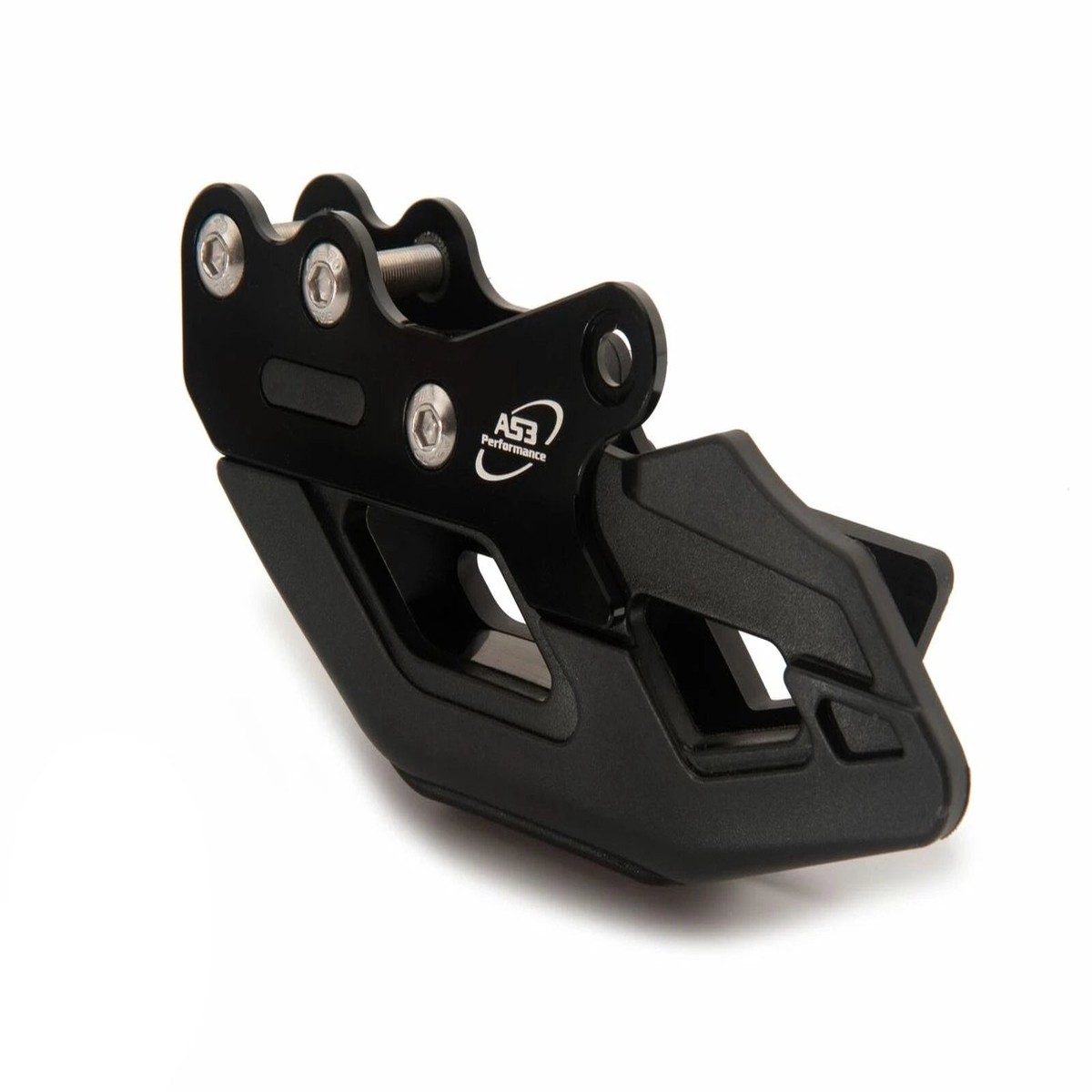 HONDA CRF 250 450 R X RX 2007-2023 AS3 PERFORMANCE CHAIN GUIDE BLACK