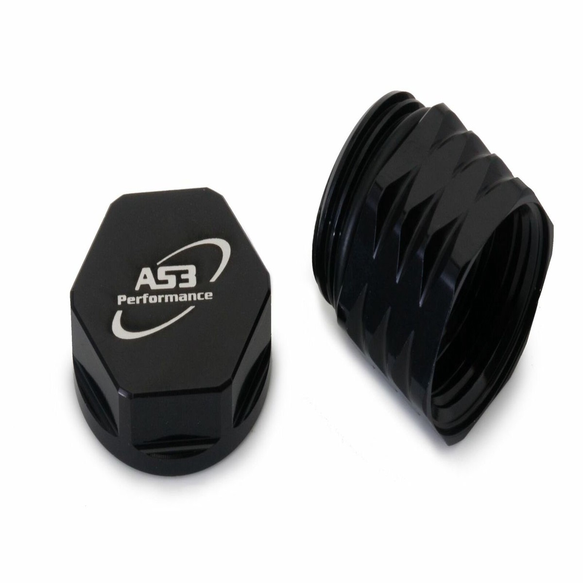 HUSQVARNA TE TX FE FX 125 150 250 300 350 450 501 2018-2021 AS3 REAR BRAKE RESERVOIR COOLING EXTENSION BLACK