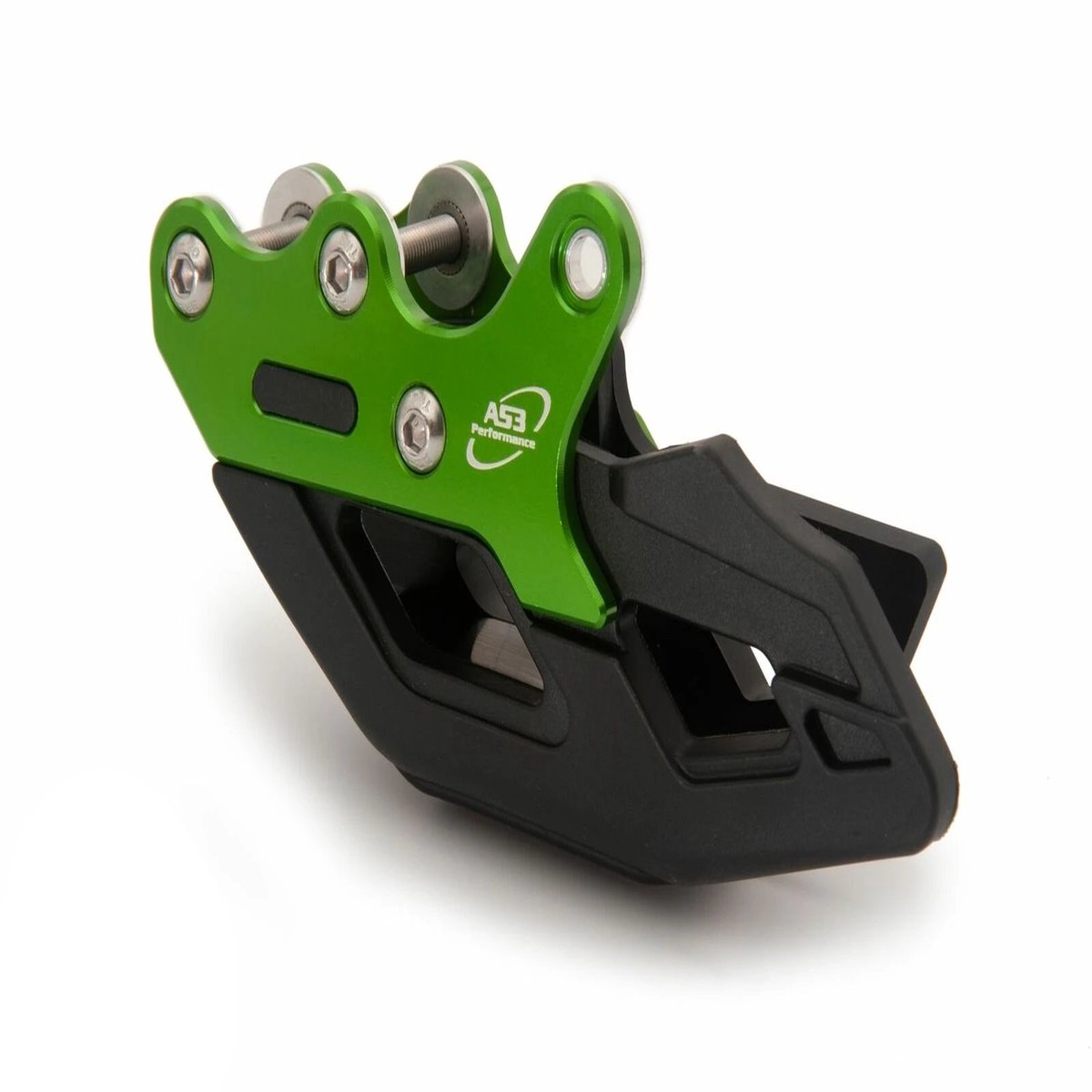 KAWASAKI KX 250 F 2009-2020 KX 450 F 2009-2018 AS3 PERFORMANCE CHAIN GUIDE GREEN