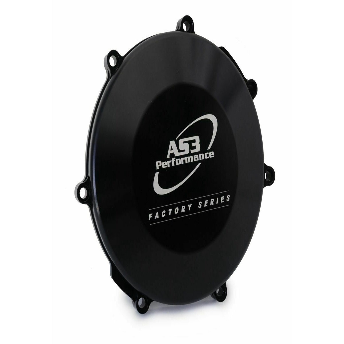 TM MX EN 250 300 2015-2018 AS3 FACTORY SERIES HARD ANODISED CLUTCH COVER BLACK