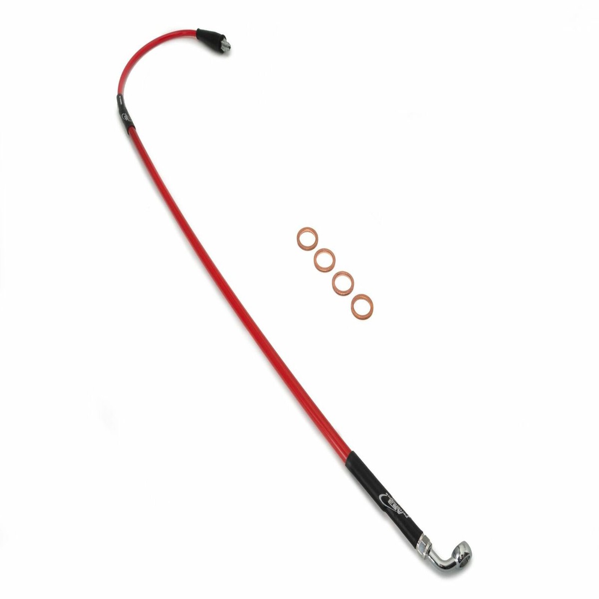 BETA 250 TECHNO 1994-1997 AS3 VENHILL FRONT BRAKE LINE HOSE RED