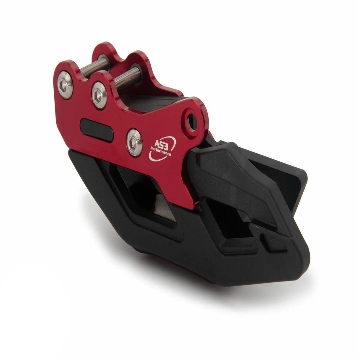HONDA CRF 250 450 R X RX 2007-2023 AS3 PERFORMANCE CHAIN GUIDE RED