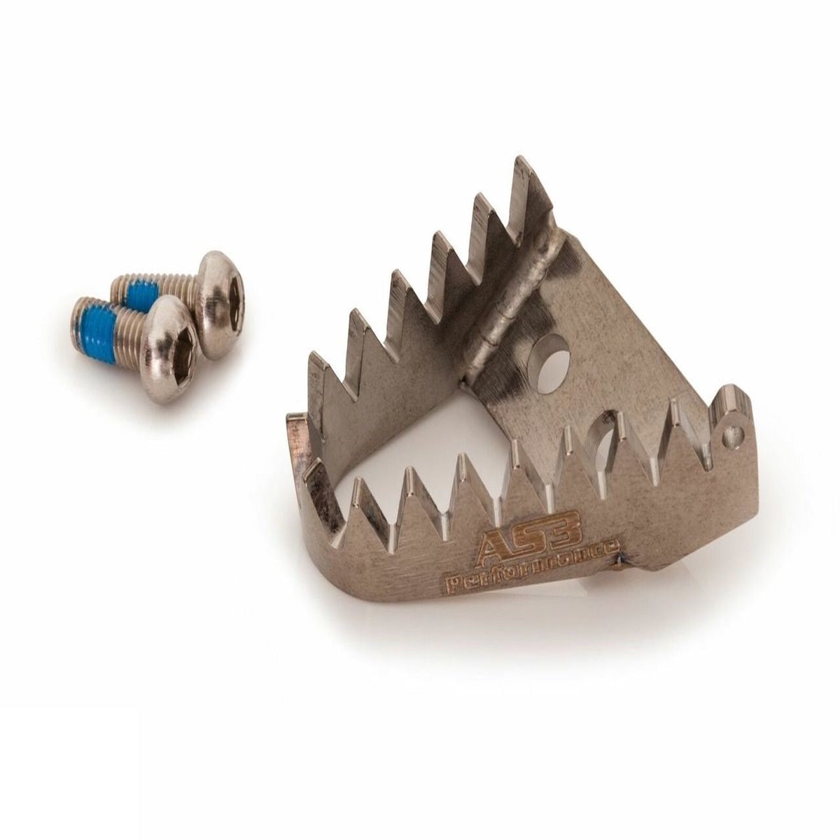 KTM 125 150 250 350 450 SX SX-F XC XC-F 2016-2022 300 500 EXC EXC-F XC-W XCF-W 2017-2023 AS3 TITANIUM REAR BRAKE PEDAL TIP