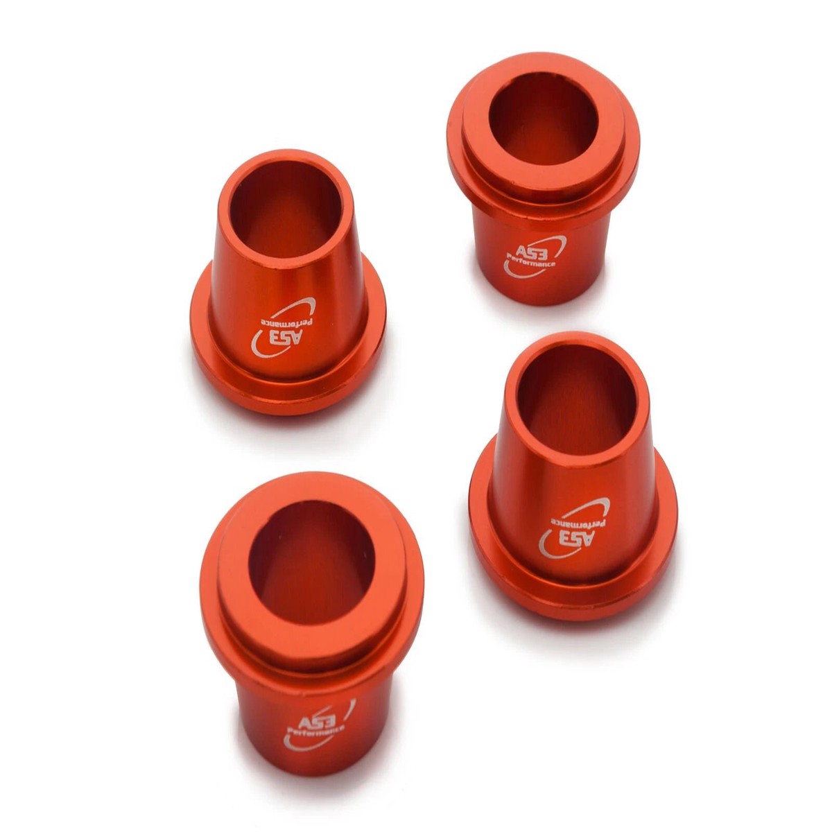 KTM 125 150 250 350 450 SX SXF 2016-2022 AS3 BAR MOUNT CLAMP YOKE CONES SPACERS ORANGE