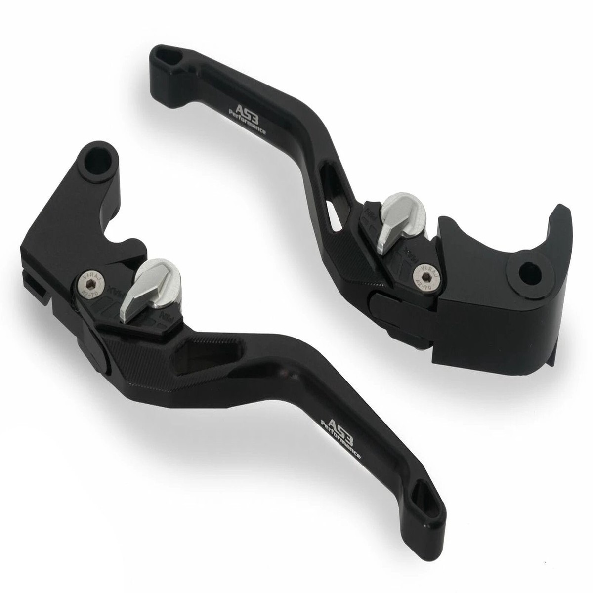 SUZUKI GSX 650 F 2008-2015 1250 F SA 2010-2016 AS3 ADJUSTABLE BRAKE CLUTCH LEVERS SHORT BLACK