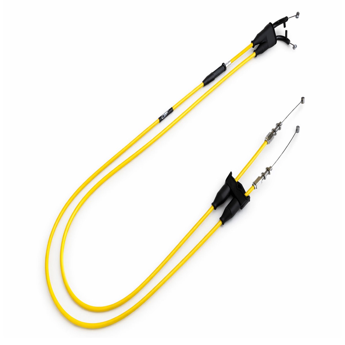 SUZUKI RMX 450 Z 2010-2016 AS3 VENHILL FEATHERLIGHT THROTTLE CABLES YELLOW