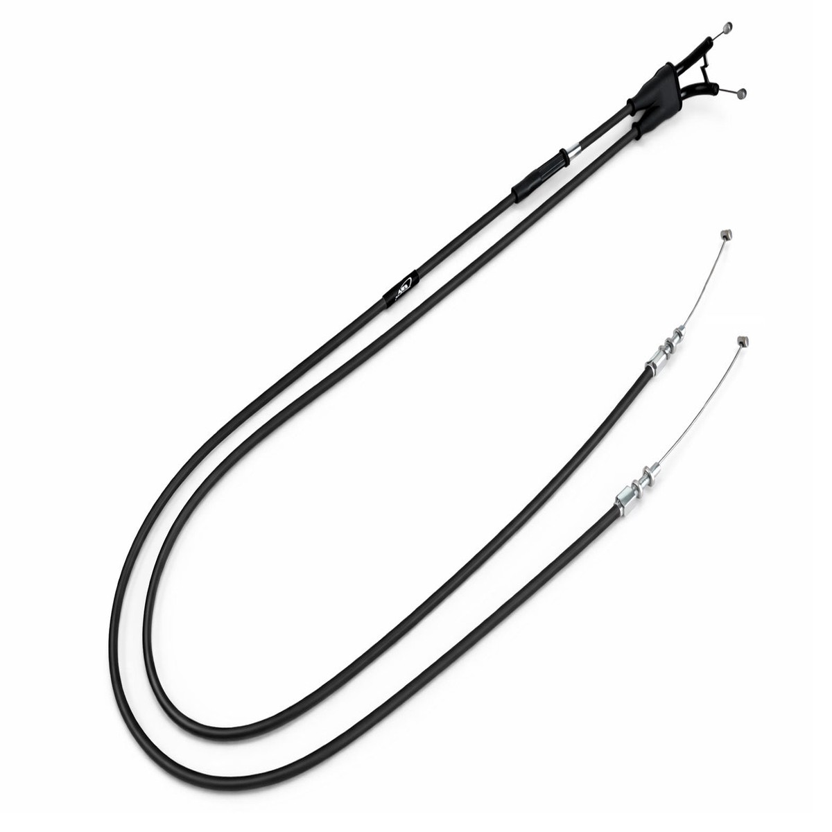 SUZUKI RMZ 250 2008-2012 RMZ 450 2008-2011 AS3 VENHILL FEATHERLIGHT THROTTLE CABLES BLACK