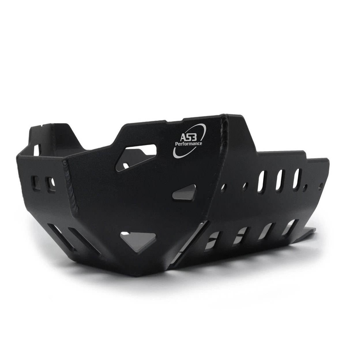 TRIUMPH TIGER 1200 XCA XCX 2018-2019 AS3 ALUMINIUM SKID PLATE SUMP BASH GUARD BLACK