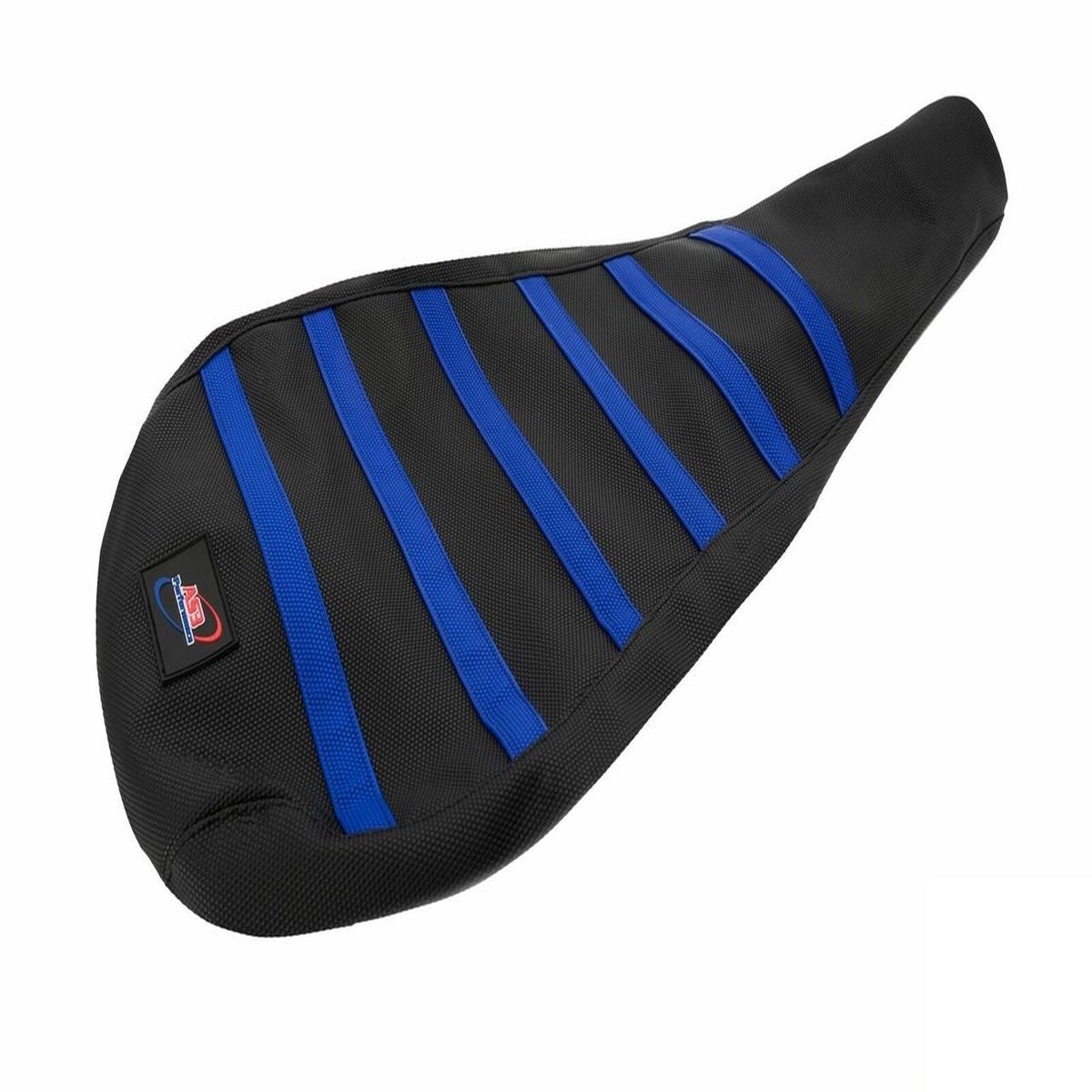 YAMAHA YFM 700 R RAPTOR 2006-2011 AS3 PERFORMANCE RIBBED GRIPPER SEAT COVER BLUE