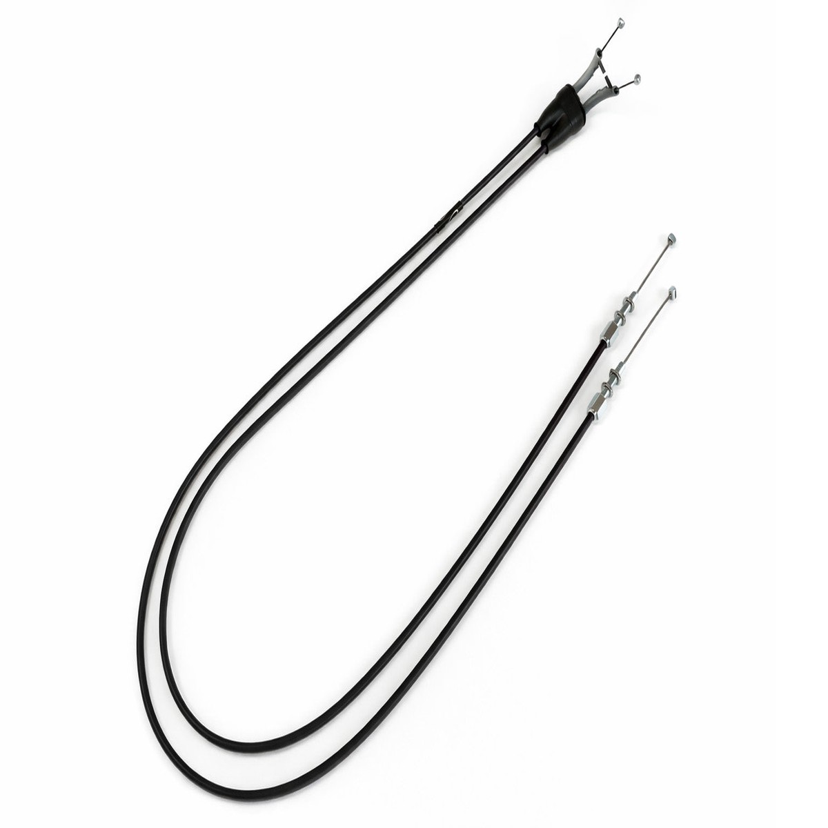 YAMAHA YZ 250 F 2001-2002 YZ 426 F WR 426 F 2001-2002 AS3 VENHILL FEATHERLIGHT THROTTLE CABLES BLACK