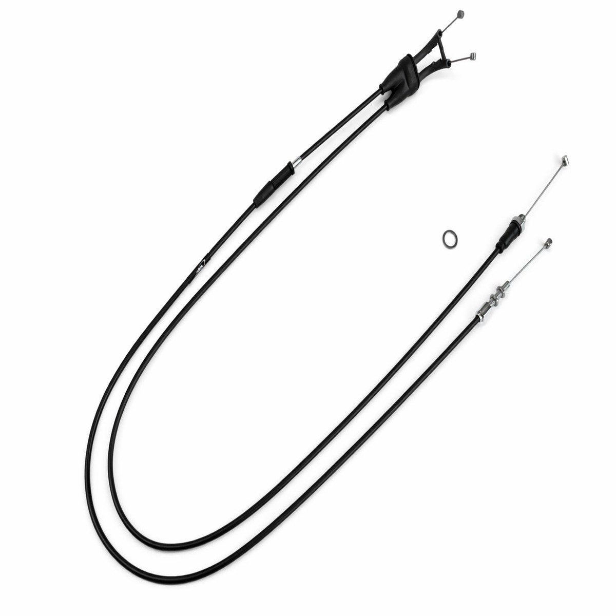 YAMAHA YZ 250 F 2003-2008 YZ 450 F 2003-2005 WR 250 F 2003-2013 WR 450 F 2003-2011 AS3 VENHILL THROTTLE CABLES BLACK