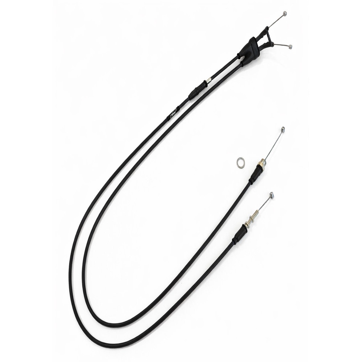 YAMAHA YZ 250 F 2009 AS3 VENHILL FEATHERLIGHT THROTTLE CABLES BLACK