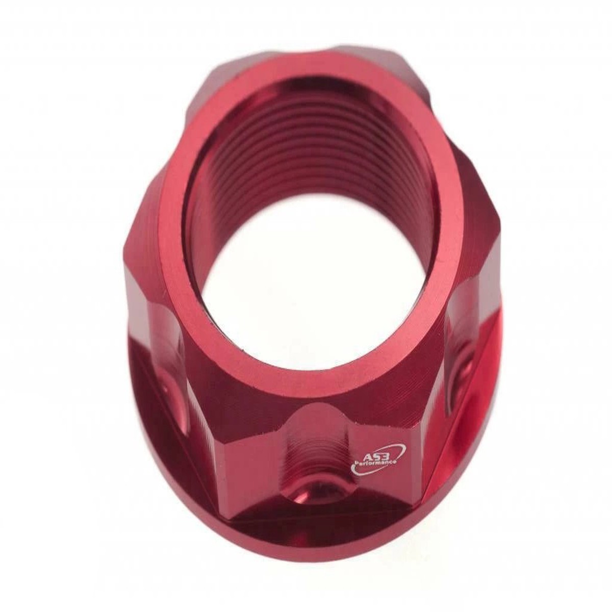 YAMAHA YZ 65 2018-2025 YZ 85 2002-2025 AS3 STEERING STEM NUT RED