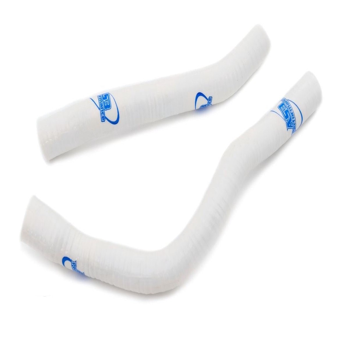 YAMAHA YZ 85 2019-2027 AS3 PERFORMANCE SILICONE RADIATOR HOSES WHITE