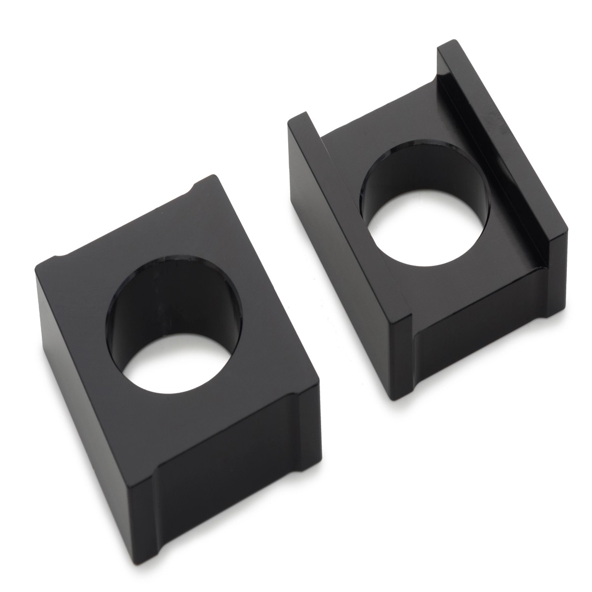 APRILIA SL SMV 750 1200 DORSODURO RSV RSV4 1000 AS3 REAR AXLE BLOCKS BLACK