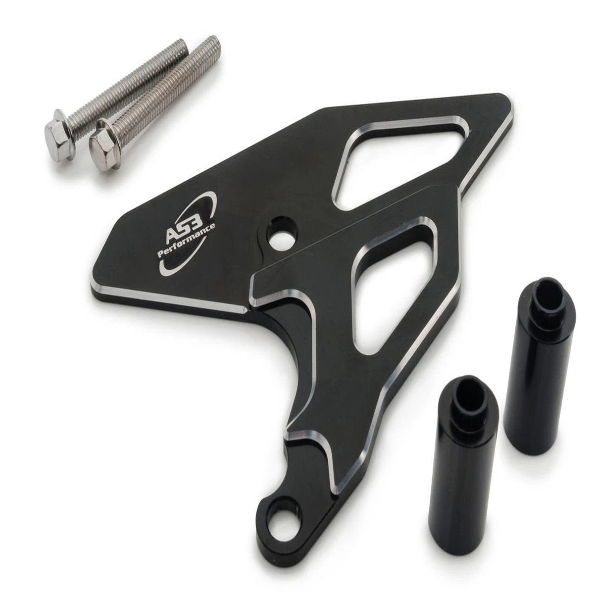 KAWASAKI KX 250 2021-2023 KX 450 2019-2023 AS3 PERFORMANCE FRONT SPROCKET GUARD COVER BLACK