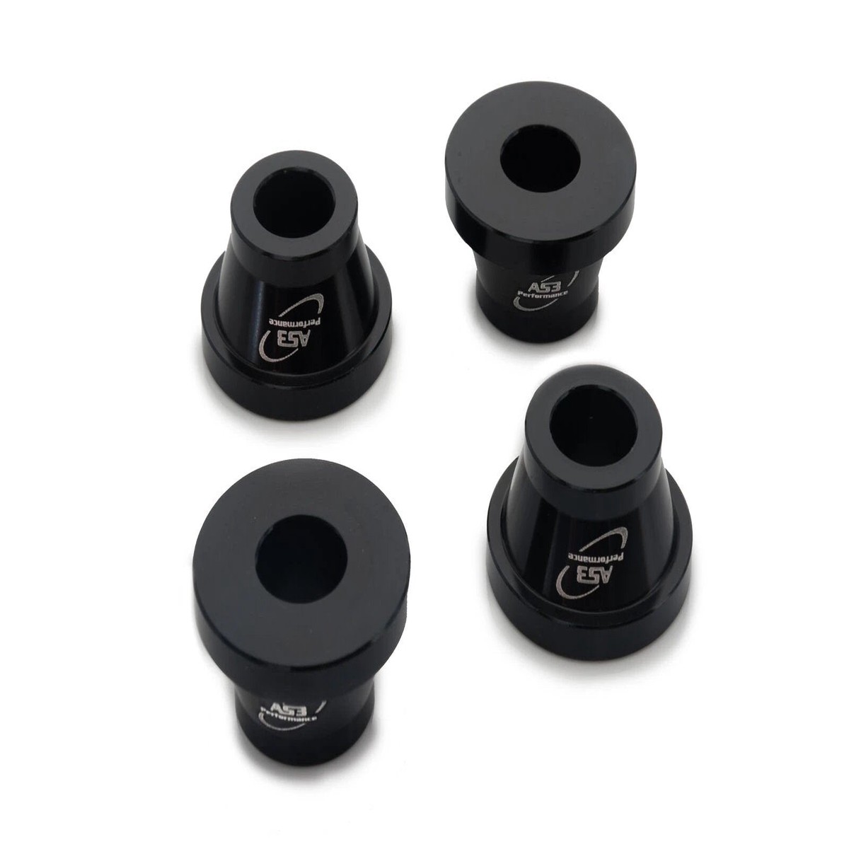 KAWASAKI KX 250 F 2015-2023 KX 450 F 2012-2023 AS3 BAR MOUNT CLAMP YOKE CONES SPACERS BLACK