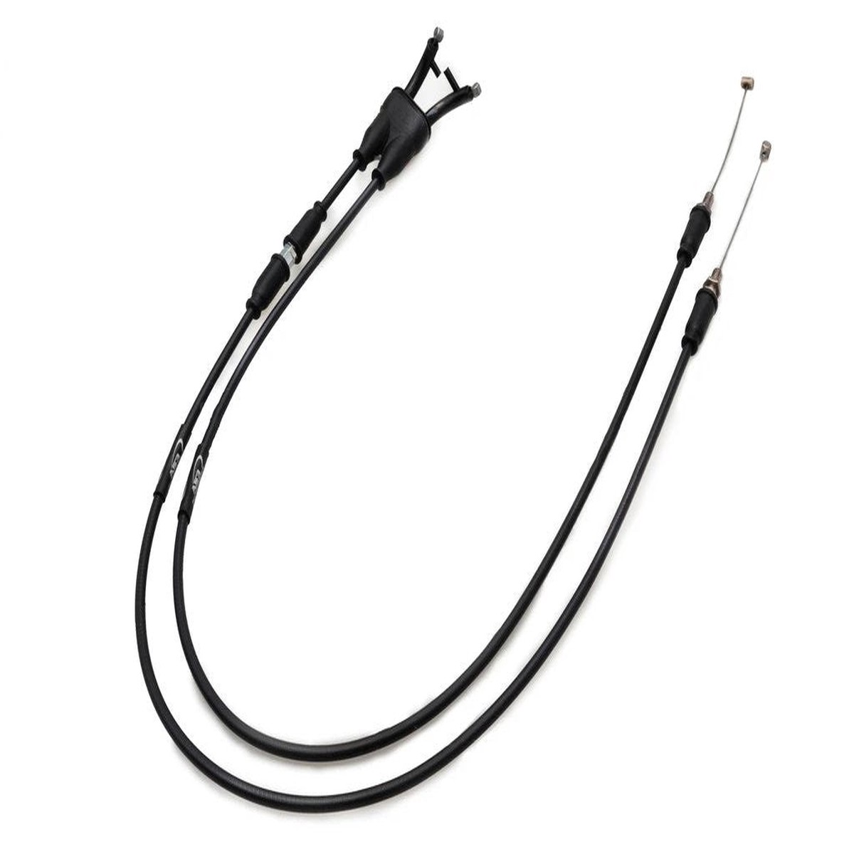 YAMAHA FZS 1000 2001-2005 AS3 VENHILL FEATHERLIGHT THROTTLE CABLES BLACK