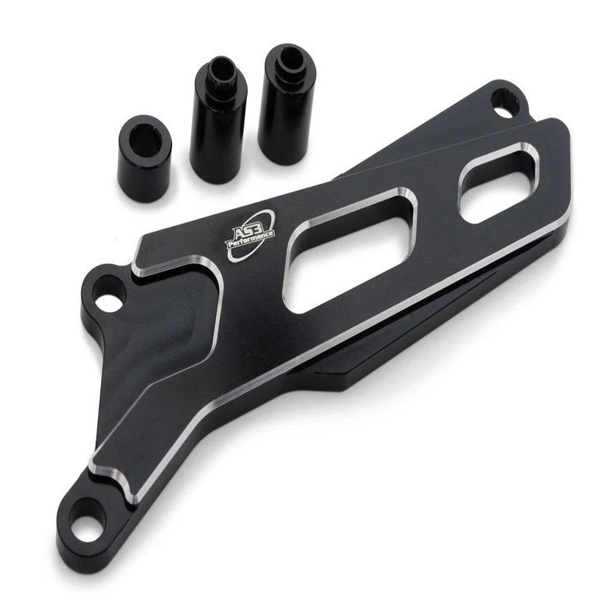 GAS GAS EC XC 200 250 300 2018-2020 AS3 ALUMINIUM FRONT SPROCKET GUARD COVER  BLACK