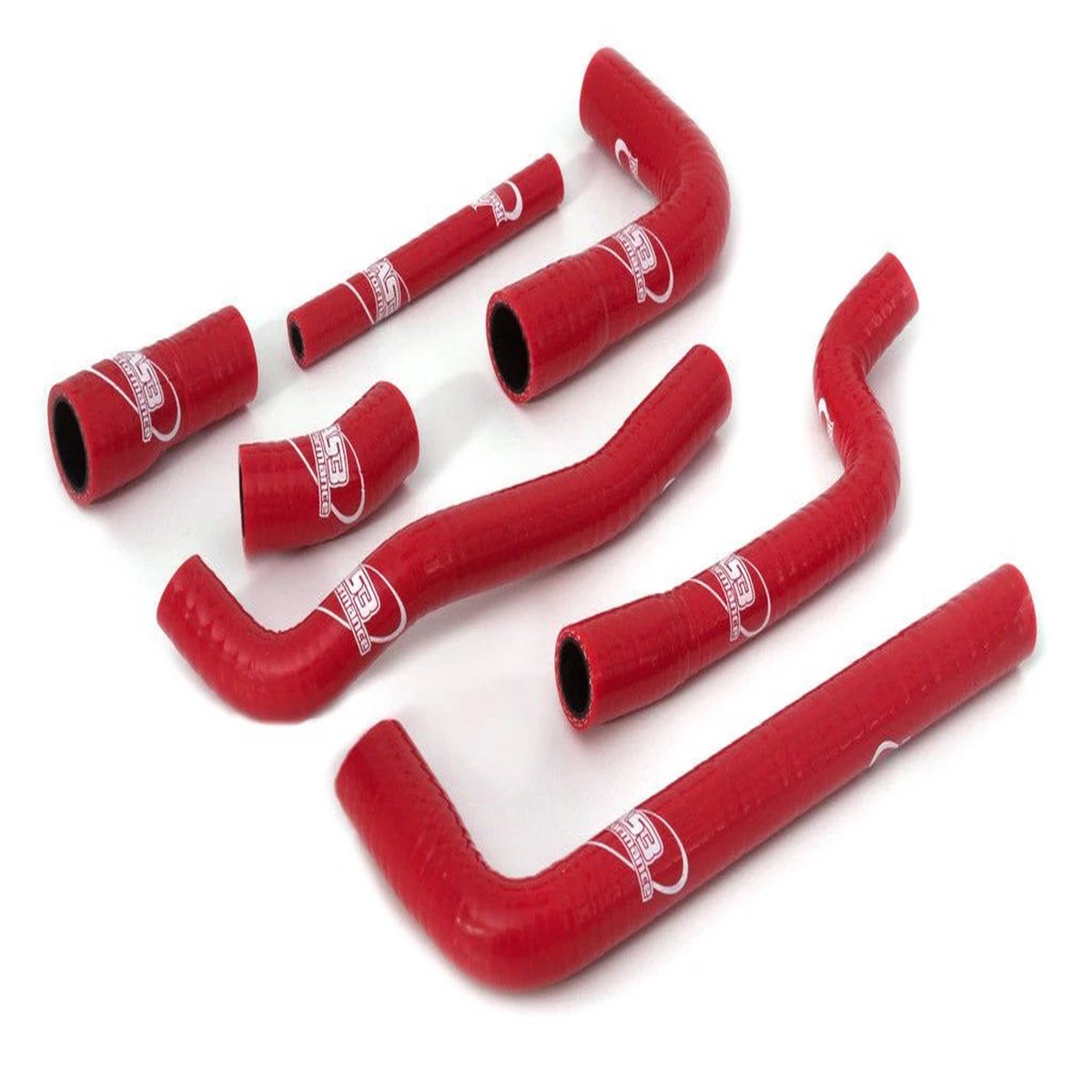GAS GAS EC XC 250 300 2018-2020 AS3 PERFORMANCE SILICONE RADIATOR HOSES RED