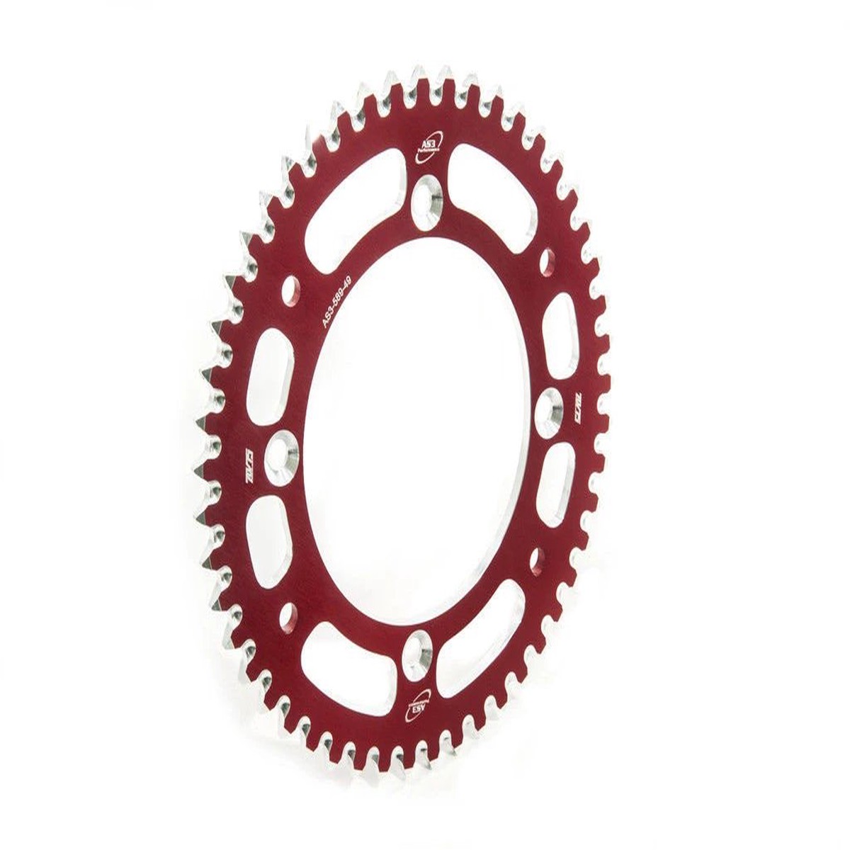 HONDA CR 80 85 1985-2007 CRF 150 R 2007-2026 AS3 7075 ALUMINIUM REAR SPROCKET 420 48T RED