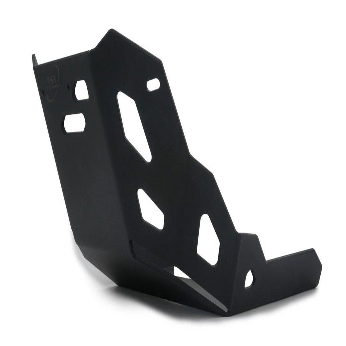 KAWASAKI KLR 650 2008-2018 AS3 ALUMINIUM SKID PLATE SUMP BASH GUARD BLACK