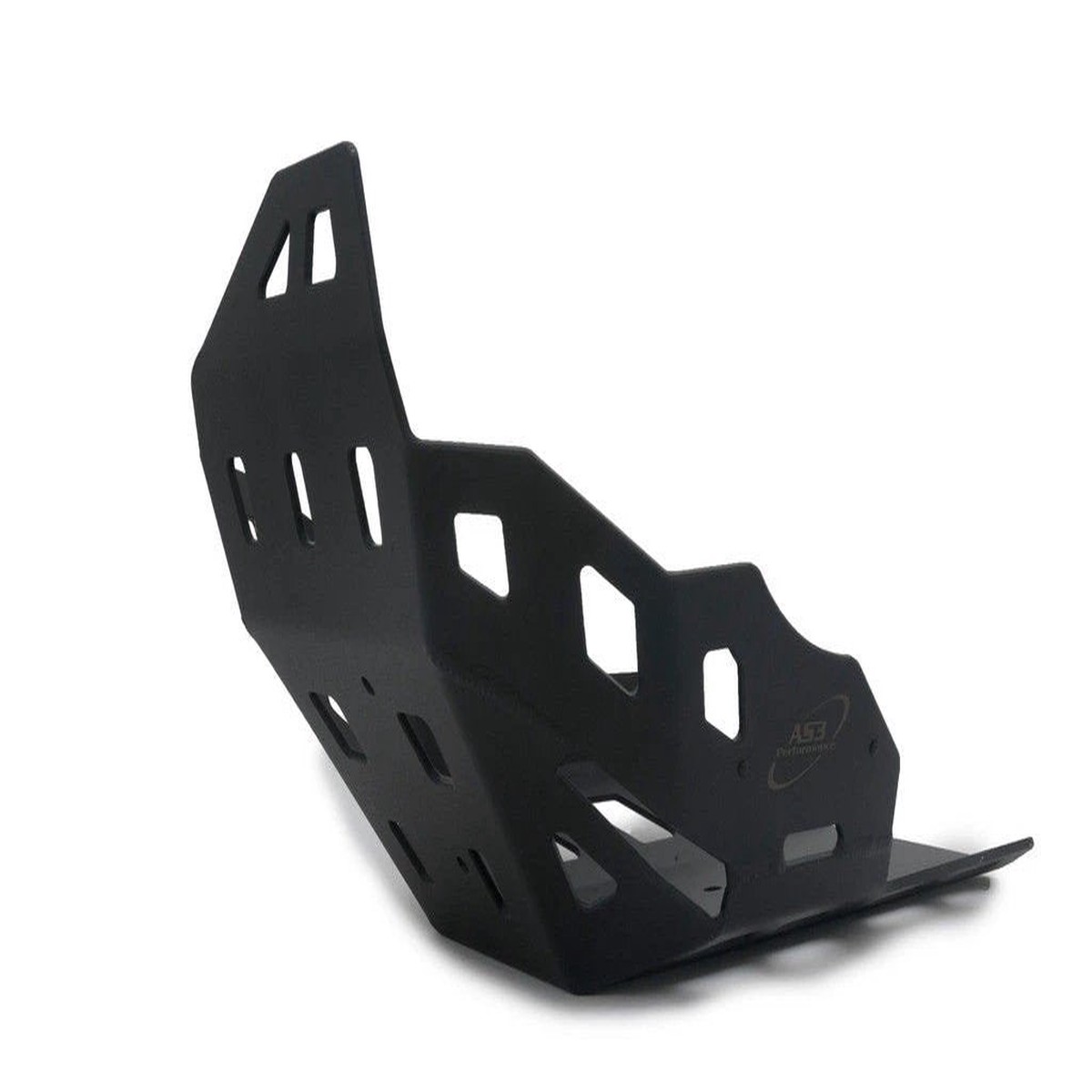 KTM 1190 ADVENTURE 2013-2016 1290 SUPER ADVENTURE 2015-2020 AS3 ALUMINIUM SKID PLATE SUMP BASH GUARD BLACK