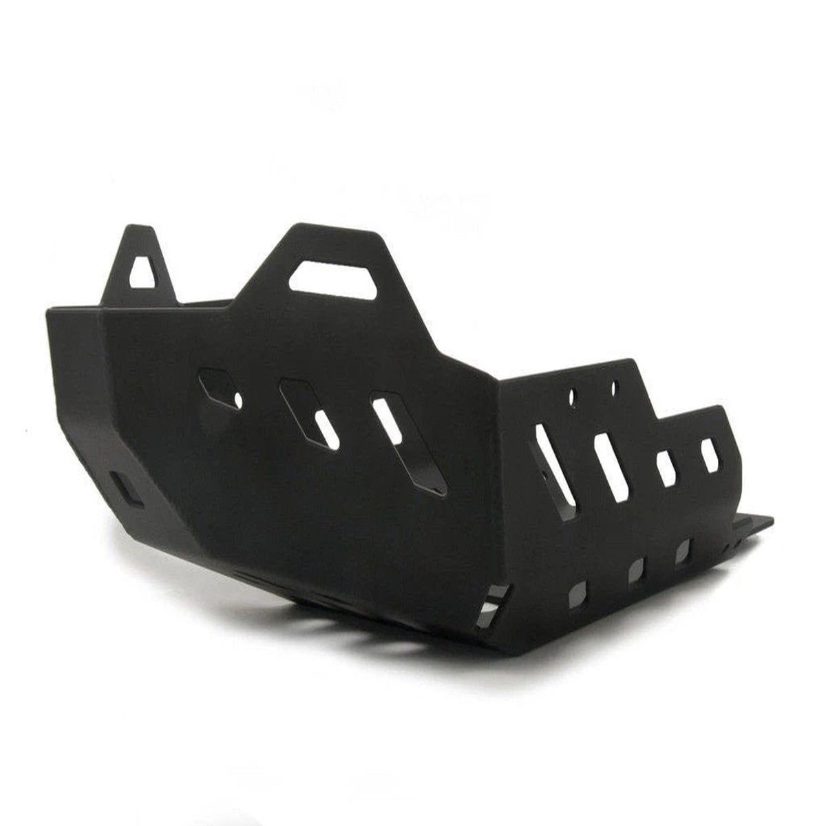 SUZUKI DL 1000 V-STROM 2017-2019 AS3 ALUMINIUM SKID PLATE SUMP BASH GUARD BLACK
