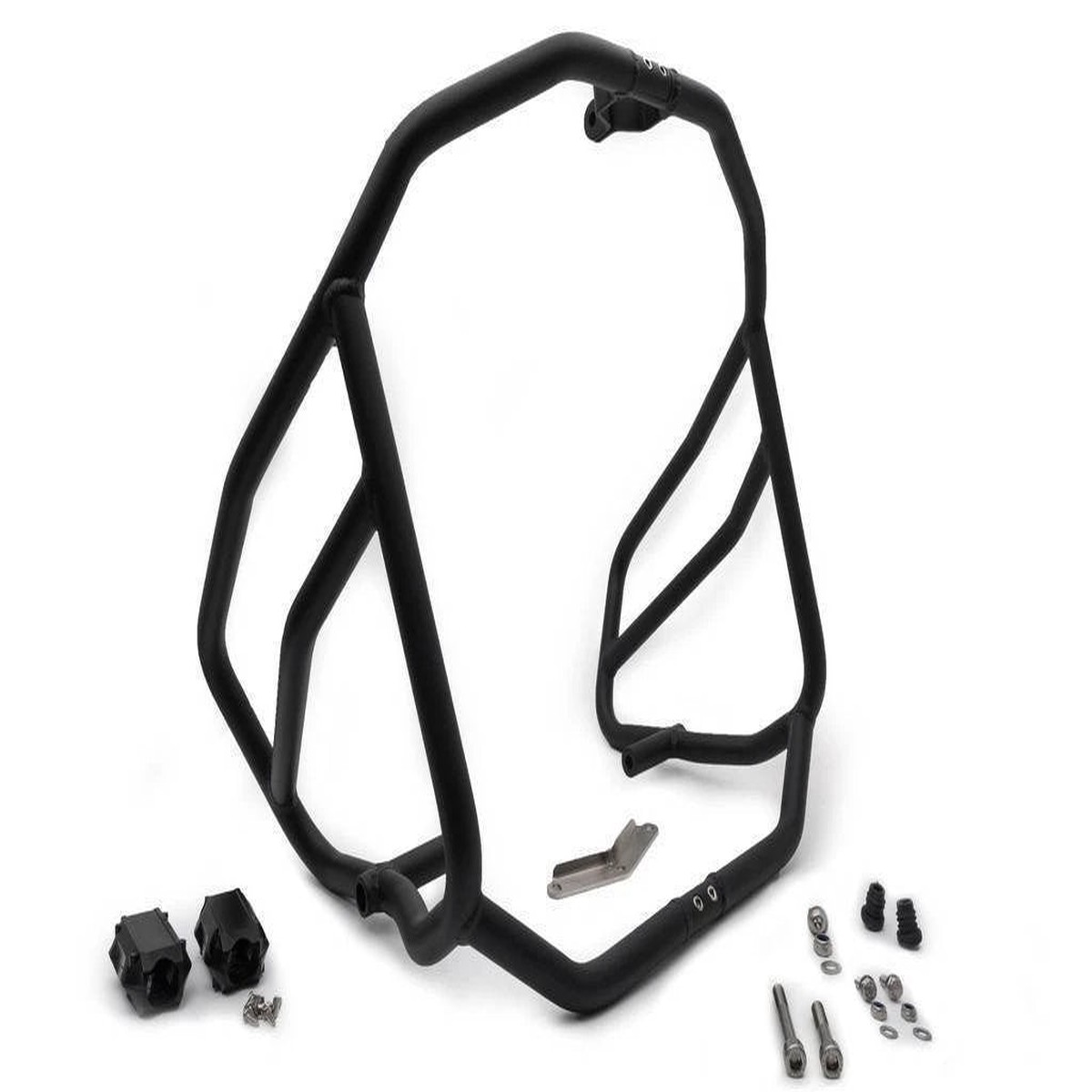 SUZUKI DL 1000 V-STROM 2017-2019 AS3 CRASH BARS GUARDS BLACK