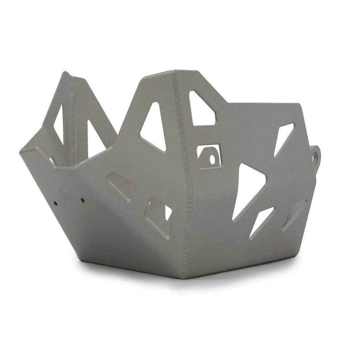 SUZUKI DL 650 V-STROM 2012-2016 AS3 ALUMINIUM SKID PLATE SUMP BASH GUARD SILVER